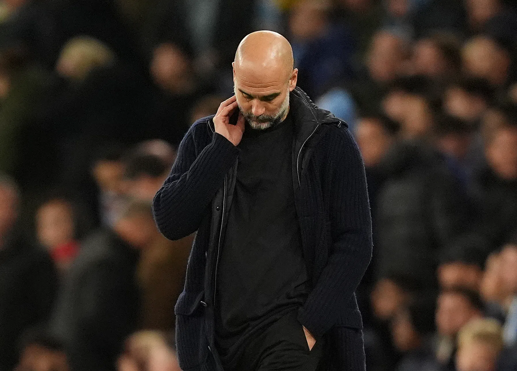 Guardiola trekt harde conclusie bij zwalkend City: 'Ik ben niet goed genoeg'