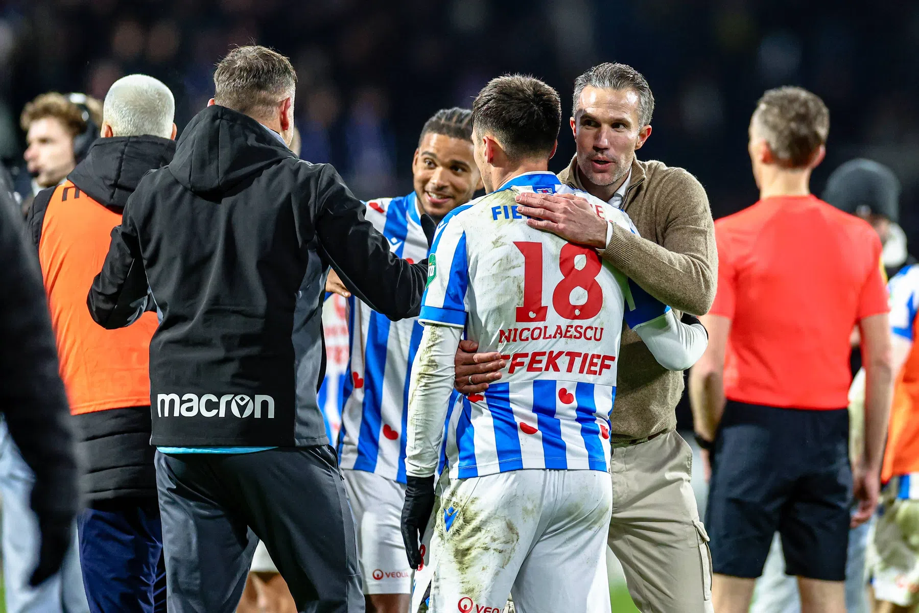 Robin van Persie krijgt de bevestiging voor wat hij al maanden roept