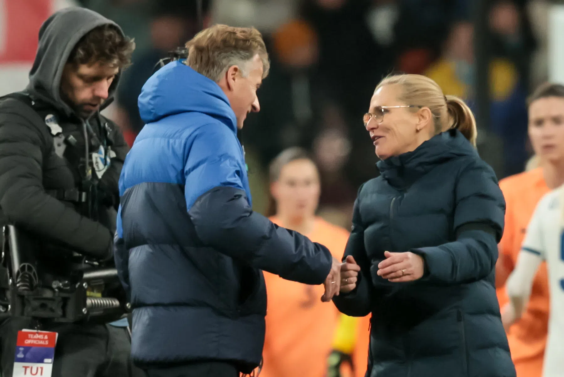 Wiegman niet verrast door koppeling aan Oranje: 'Dit is geen toeval meer'