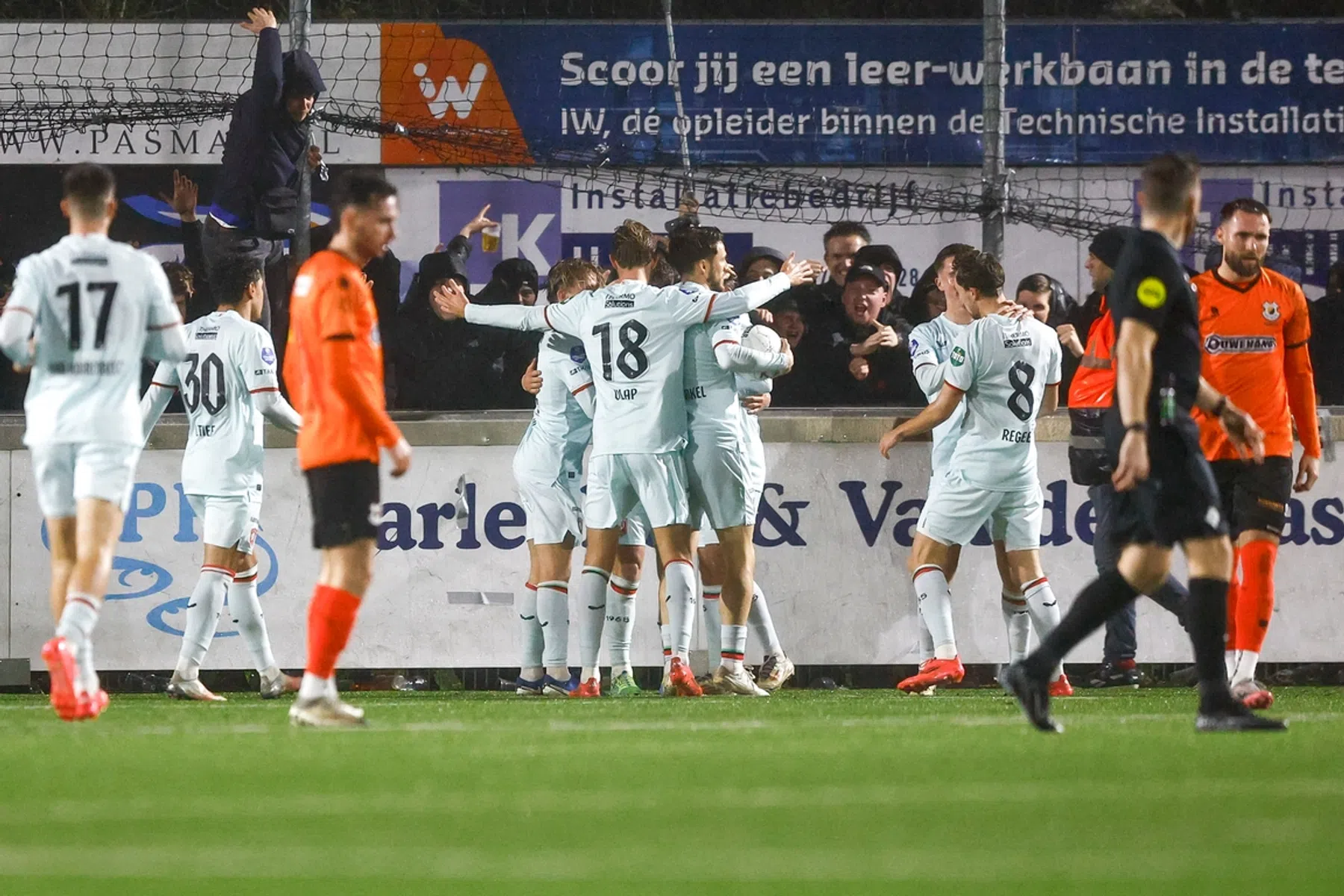 Teleurstelling bij VV Katwijk na bekernederlaag tegen FC Twente