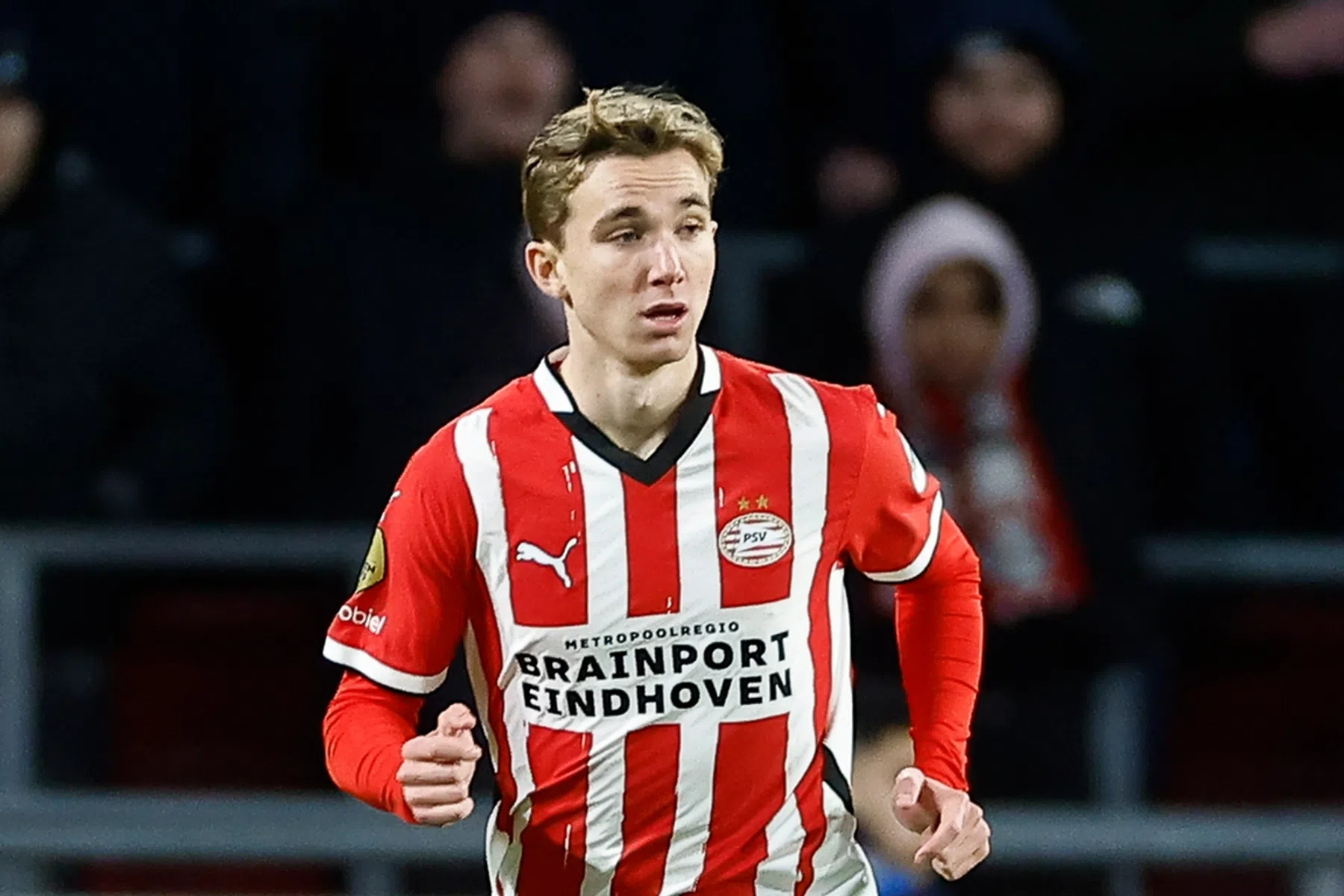 PSV-talent Land hoopte op meer speeltijd: 'Valt een klein beetje tegen'