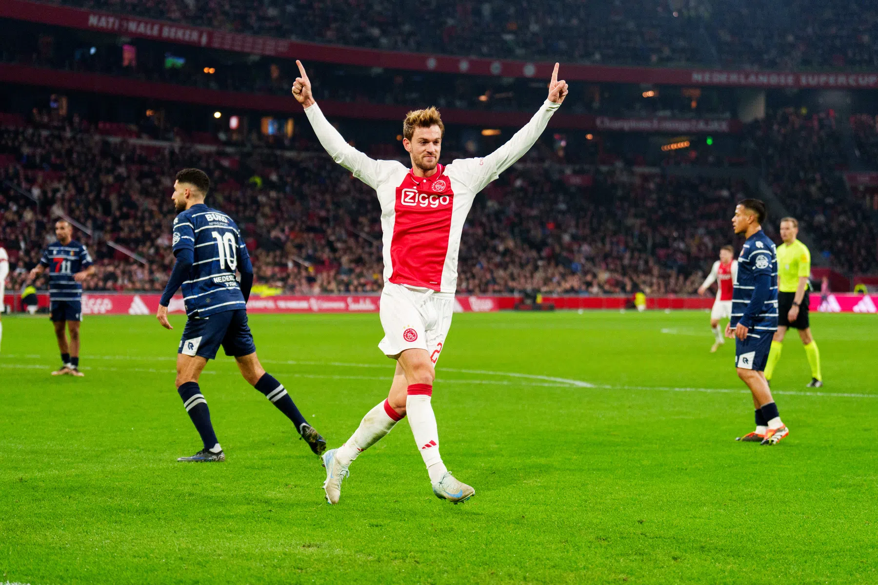 Trefzekere Rugani haalt opvallende statistiek met Ajax