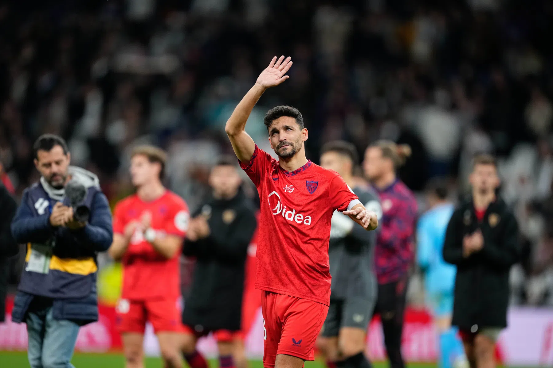 'Gracias, leyenda, gracias, Jesús Navas González'