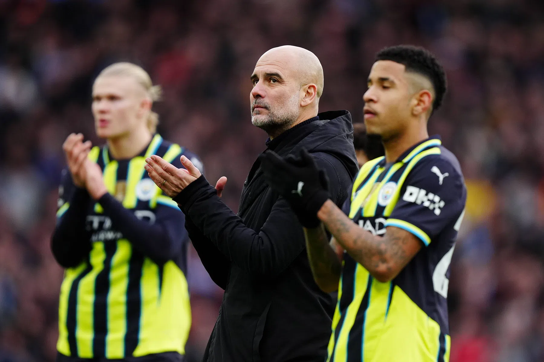 Guardiola beschermt Haaland: 'We moeten hem beter gebruiken'