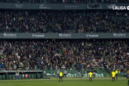 Hartverwarmend: Real Betis-fans steunen kansarme kinderen