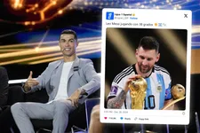 Thumbnail for article: Ligue 1 slaat terug naar Ronaldo met Messi-post