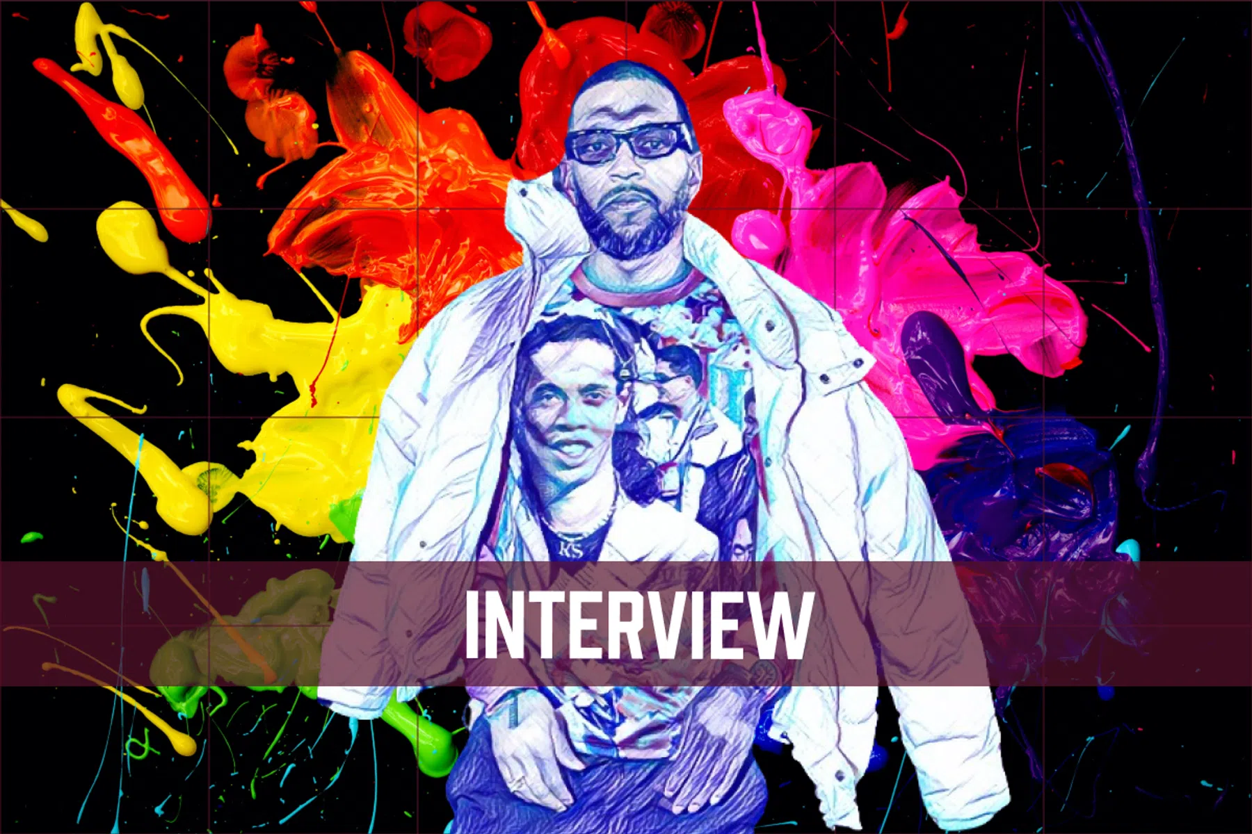 In alles kleurrijk: Ryan Babel lééft het leven