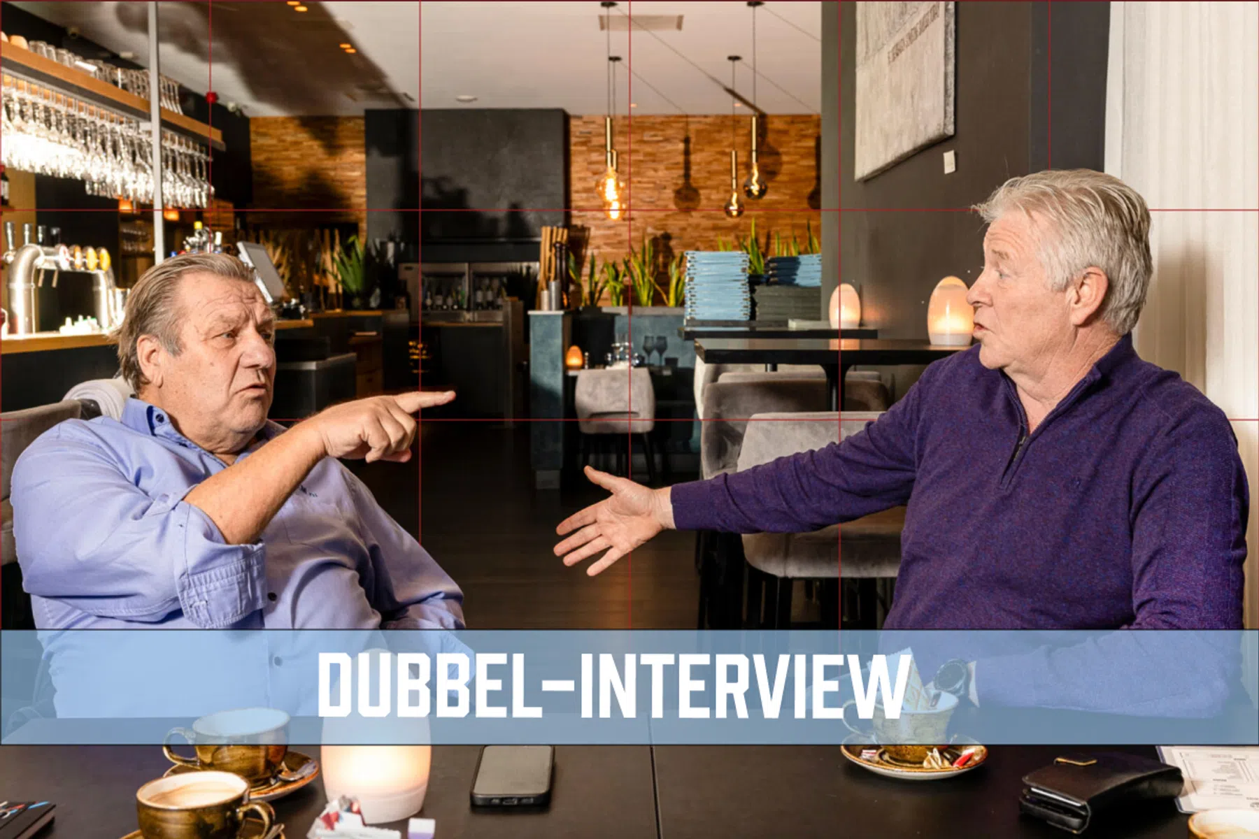 Ouwehoeren met boezemvrienden Jan Boskamp en Peter Maes