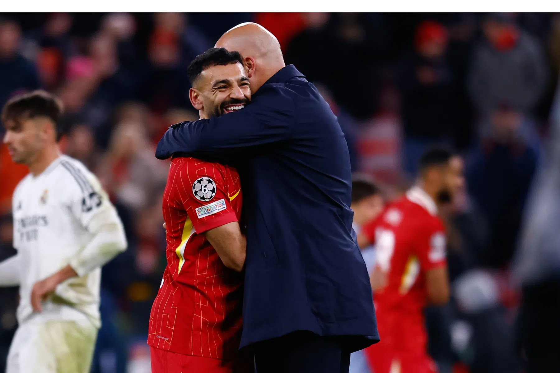 Salah verrast door 'confronterende' Slot: 'Niet verwacht dat hij zó goed was'