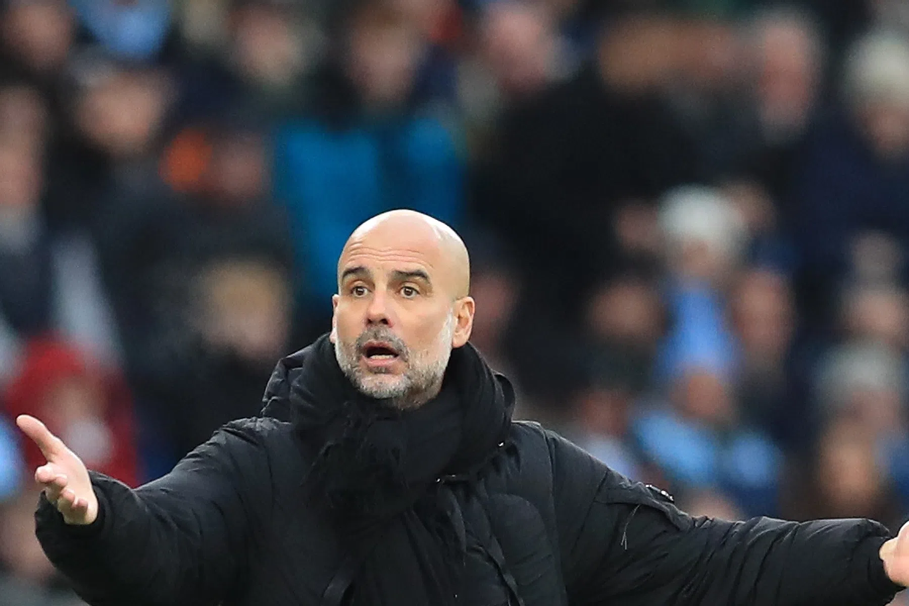 Guardiola trapt na overwinning Man City meteen op de rem