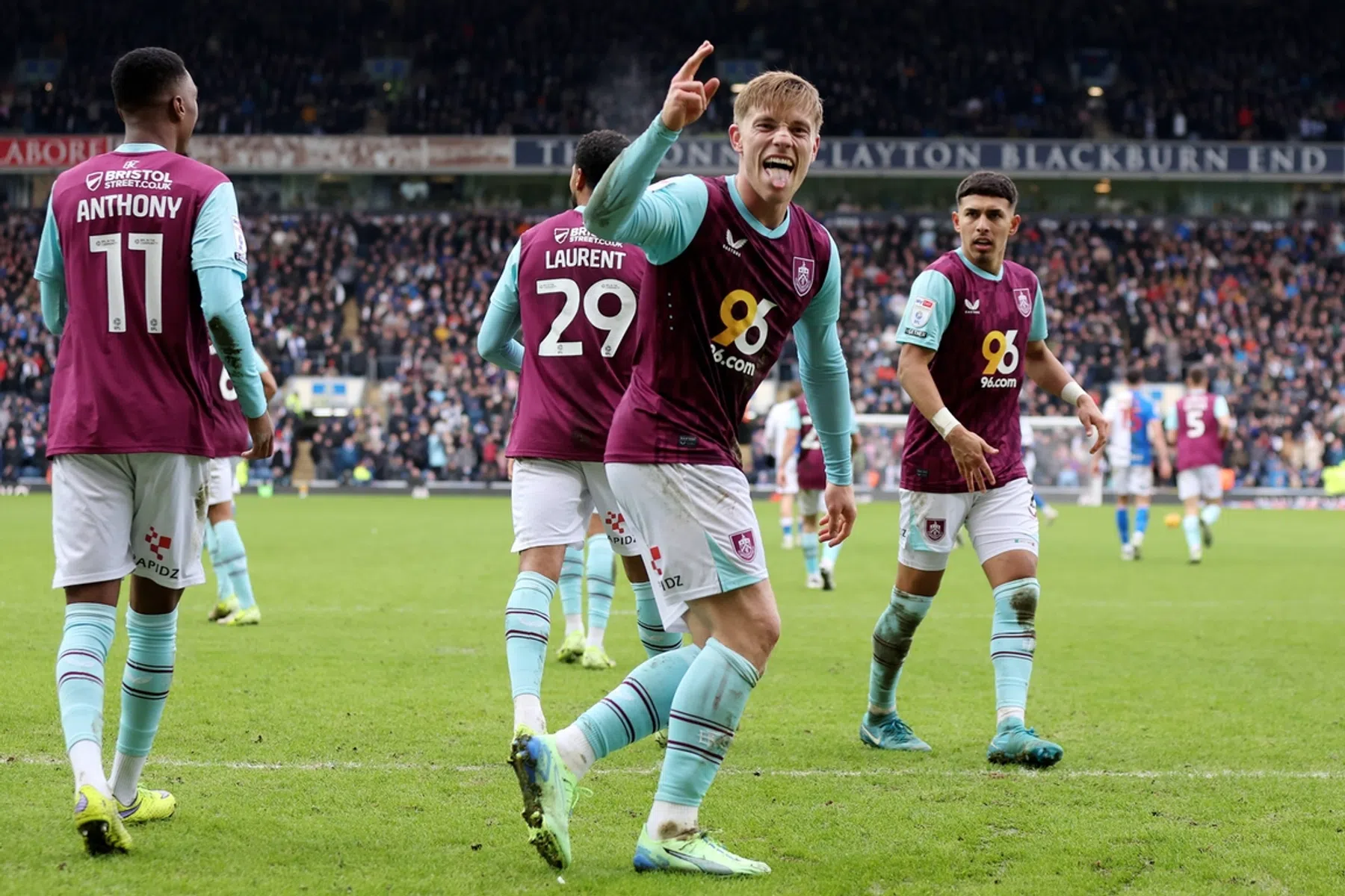 Flemming ook in derby weer belangrijk voor Burnley