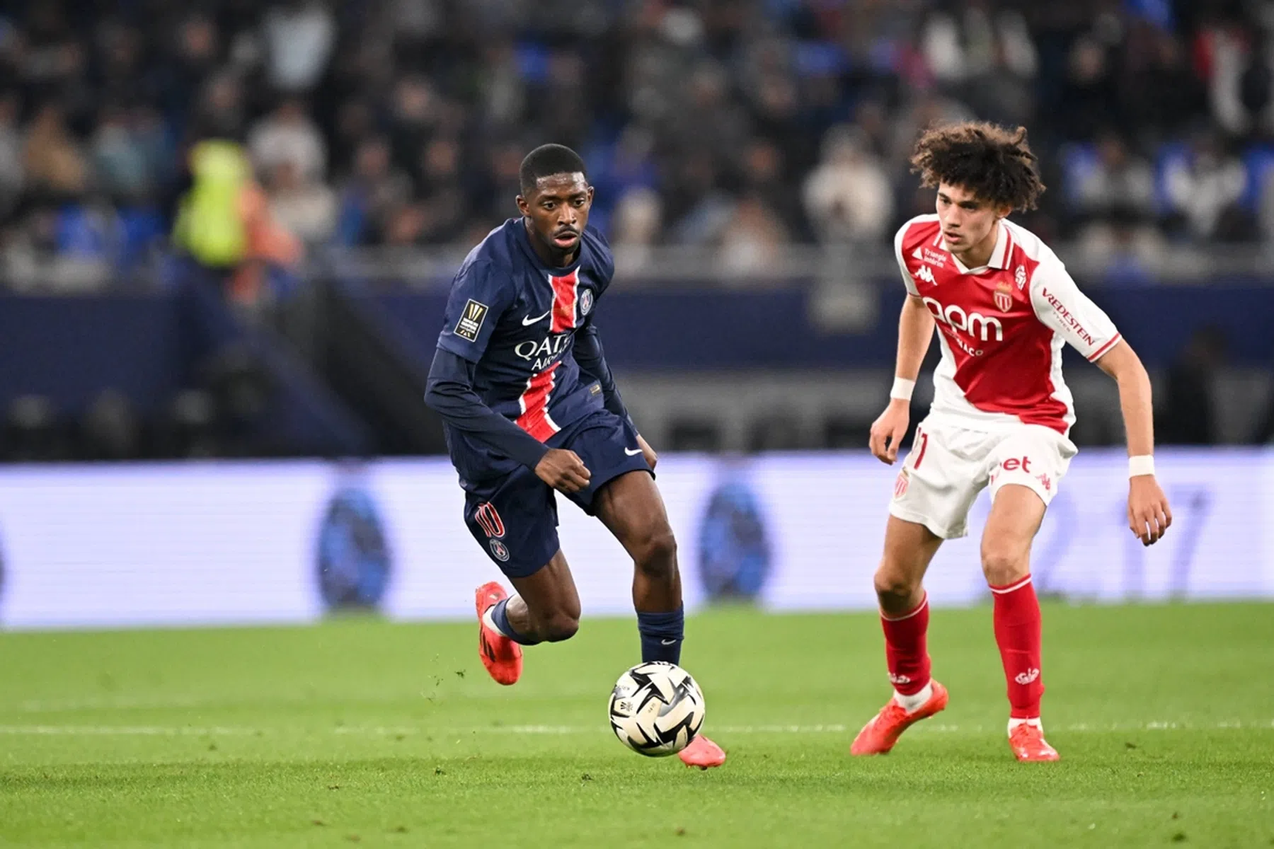 Paris Saint-Germain pakt in extremis Franse Super Cup tegen AS Monaco