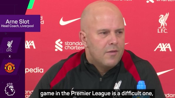 Waarom Liverpool volgens Slot op zijn hoede moet zijn voor Manchester United