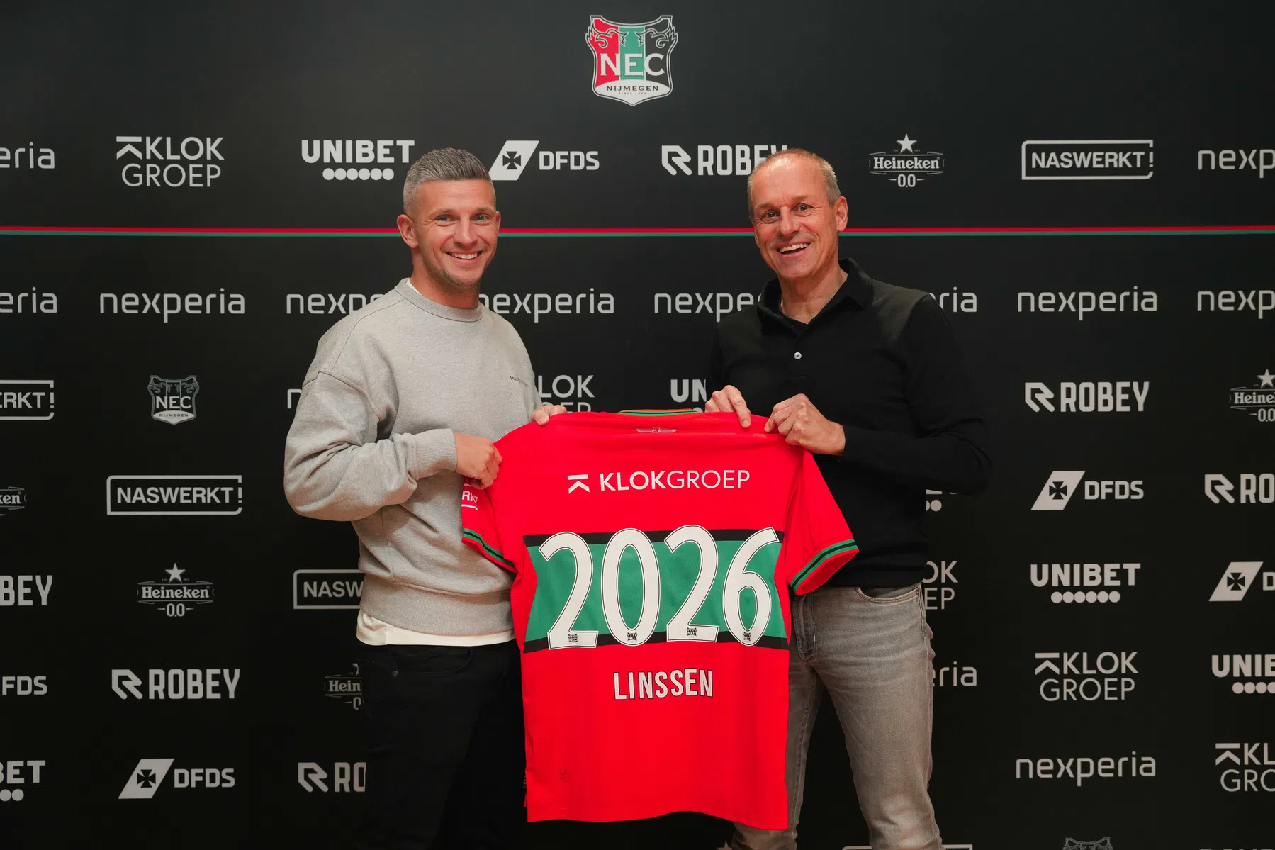 Deze rol moet Bryan Linssen gaan vervullen bij NEC