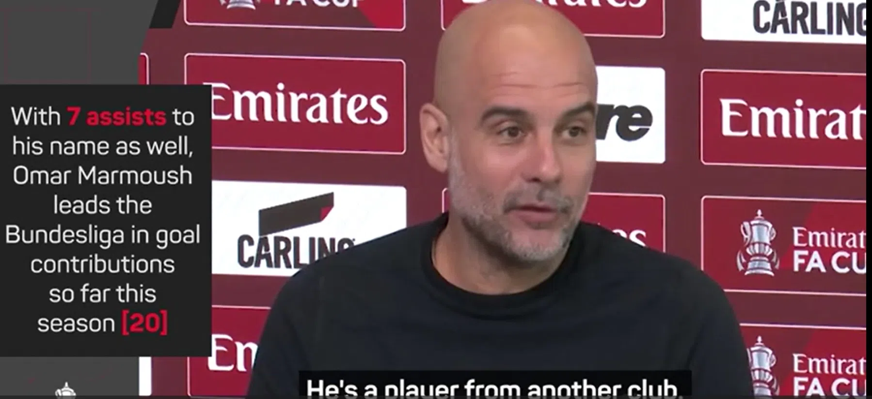 Guardiola gepikeerd door vraag over Marmoush: 'Was ik niet duidelijk?'