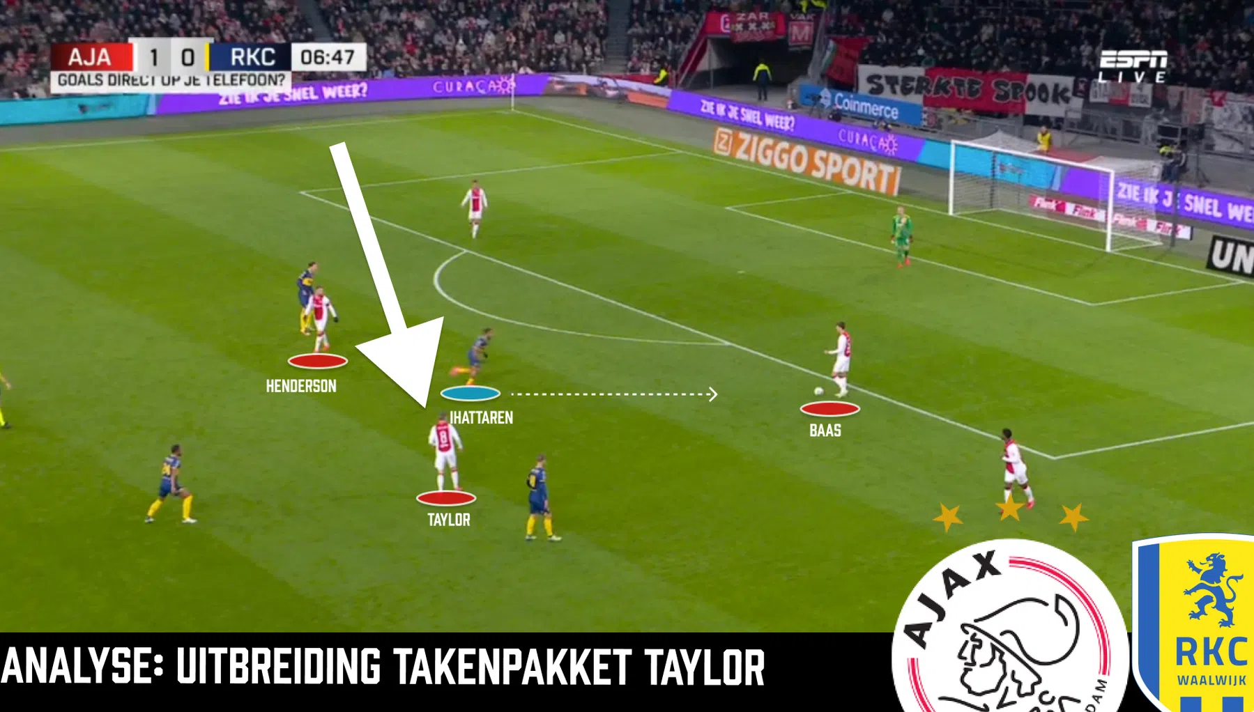 Francesco Farioli breidt het takenpakket van Kenneth Taylor uit