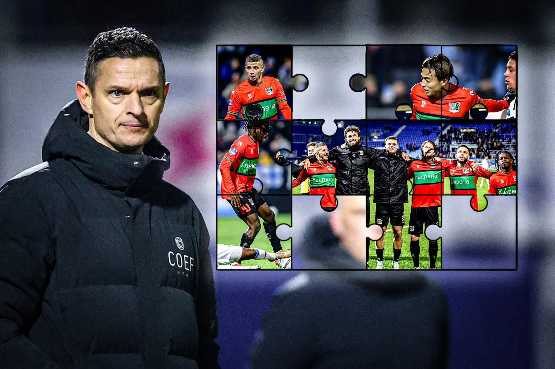 De puzzel wordt opnieuw gelegd bij NEC