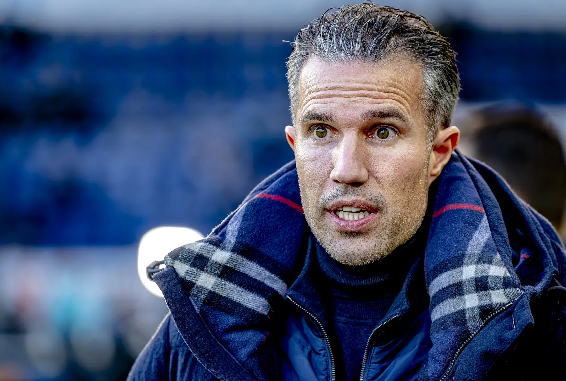 Van Persie onthult enige droom van zoon Shaqueel