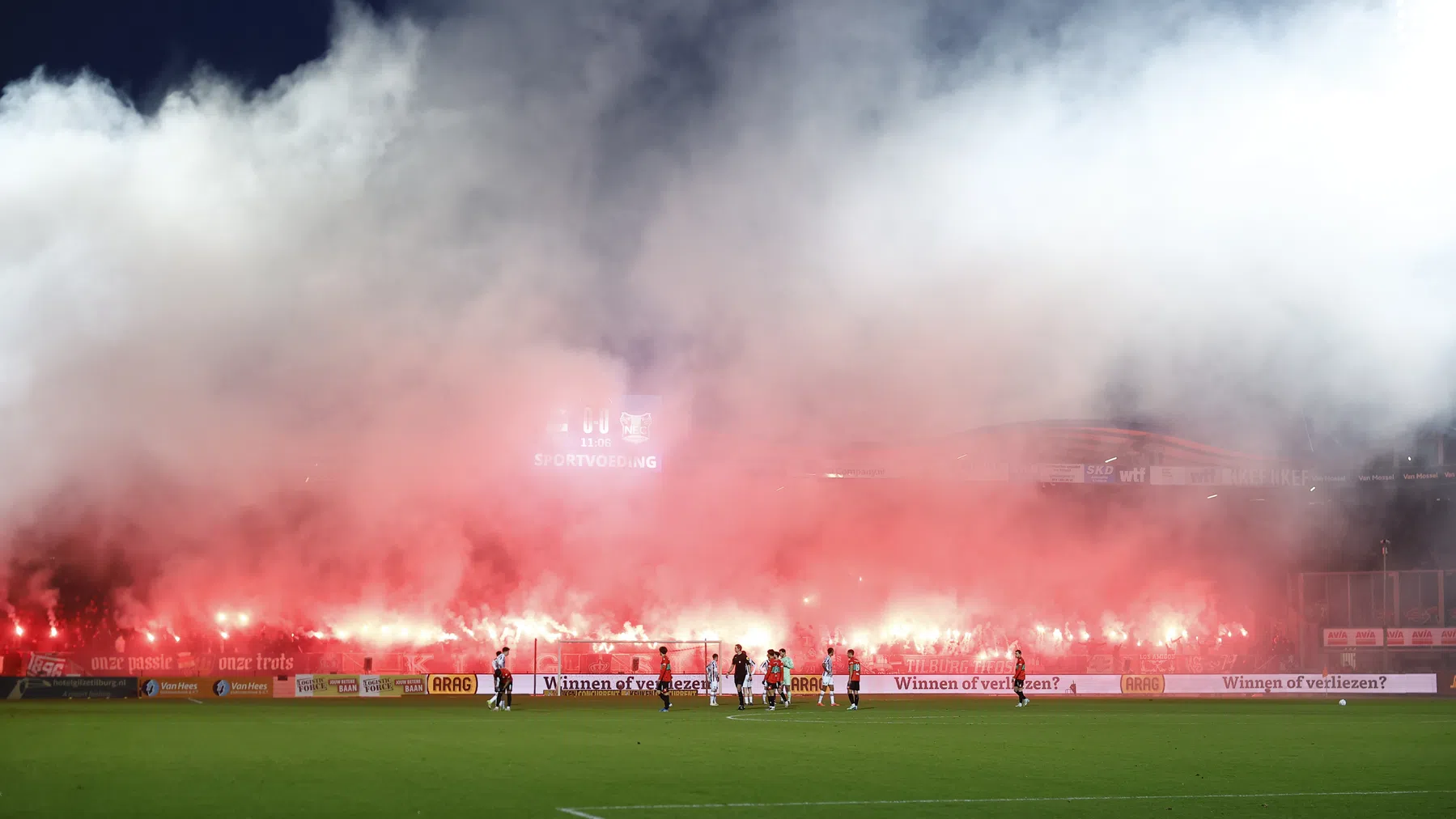 Willem II neemt heft in eigen handen en straft supportersgroepering