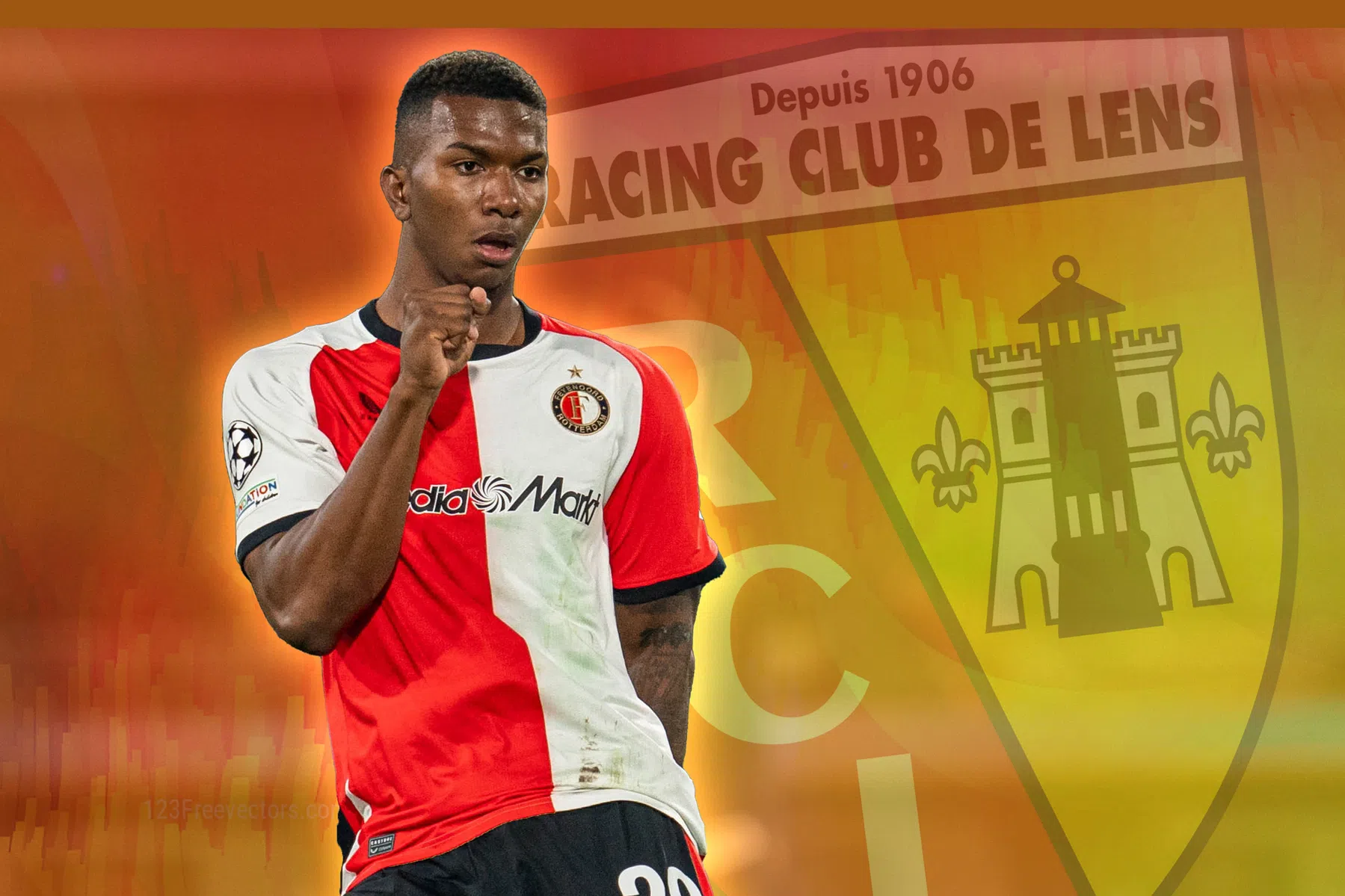 Lens meldt zich bij Feyenoord voor Mitchell