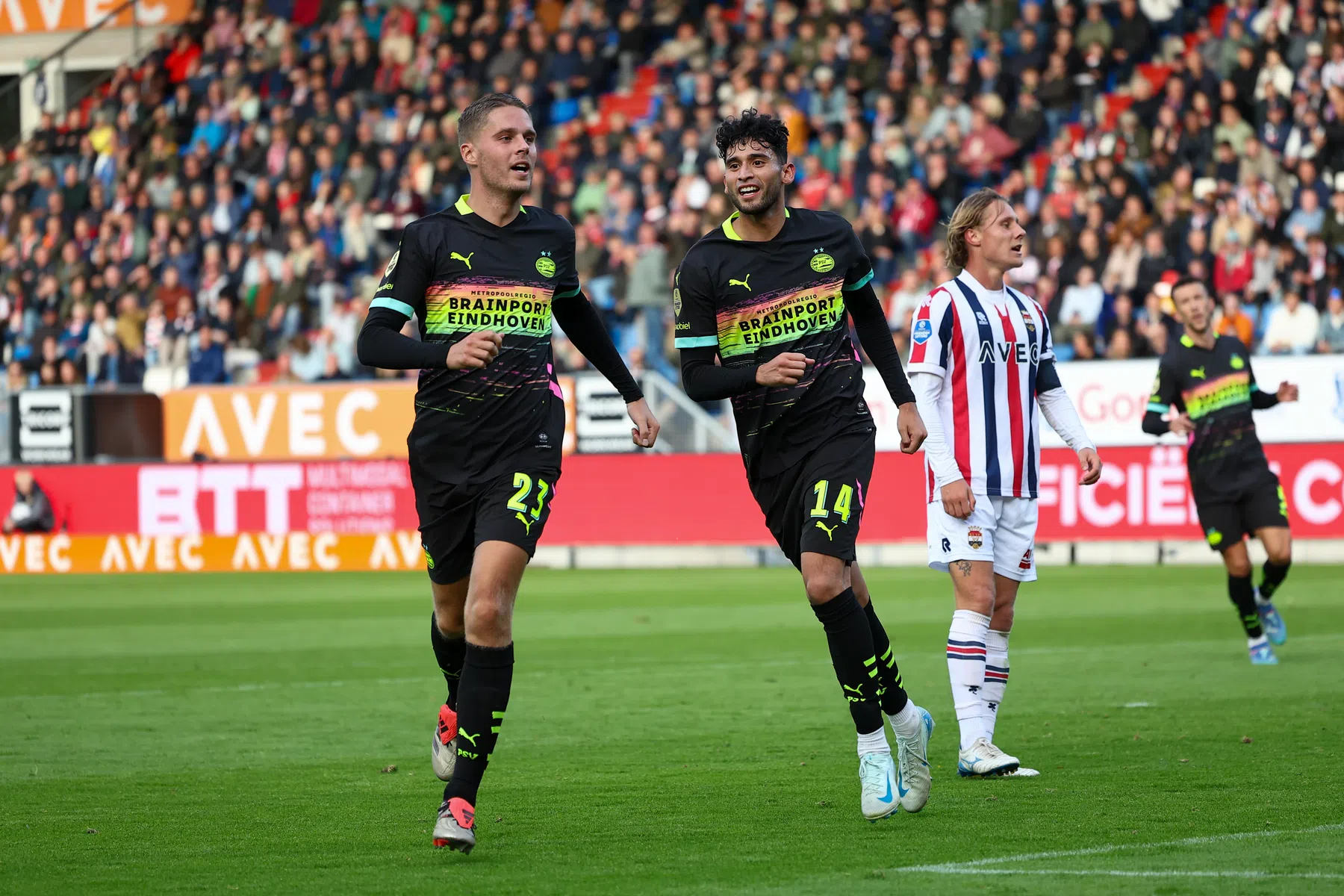 PSV brengt ook na zeven wijzigingen nog ijzersterk elftal op de been