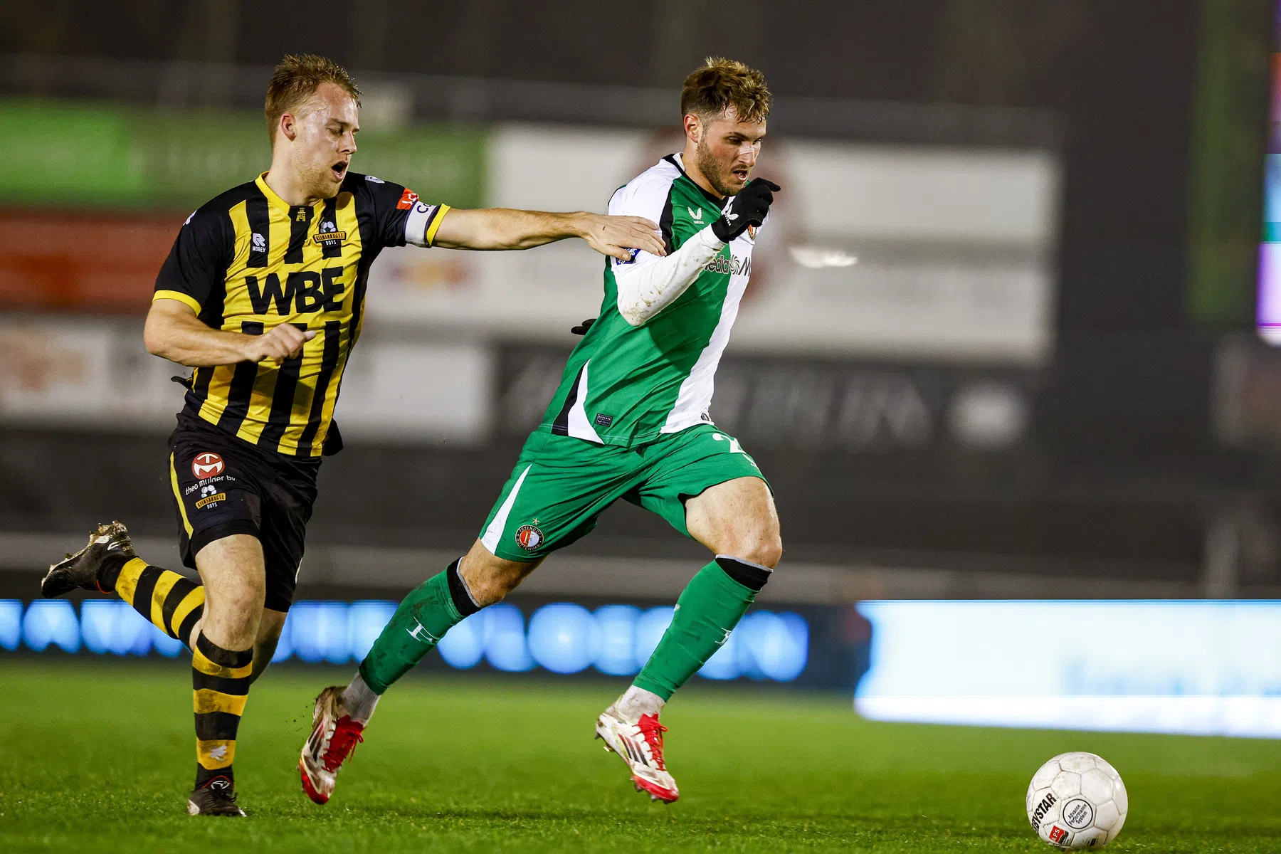 Feyenoord roept bekersprookje dapper Rijnsburgse Boys halt toe
