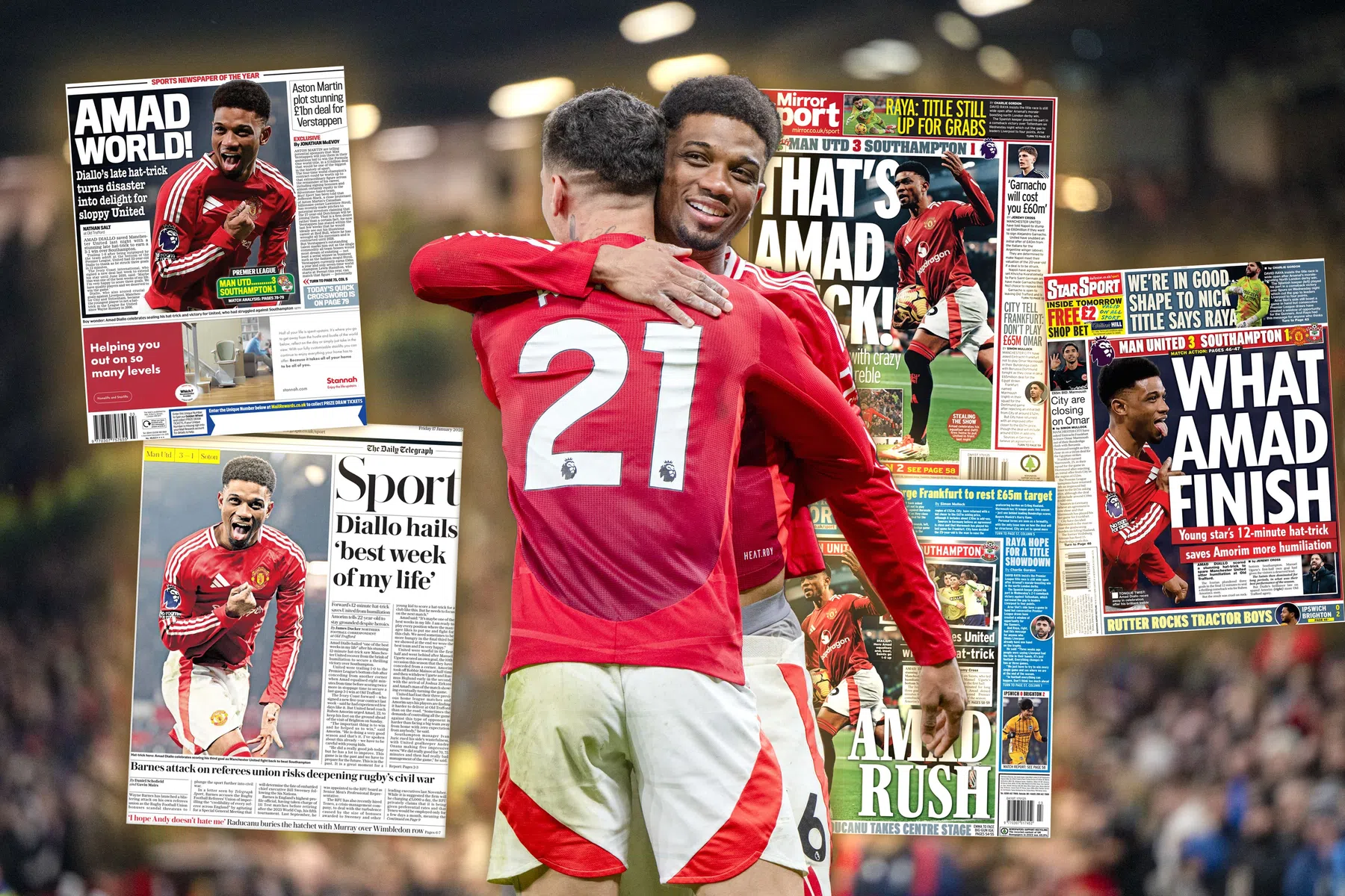 'Paniekerig en amateuristisch' Man Utd gefileerd: 'Geflirt met bloedrode schaamte'