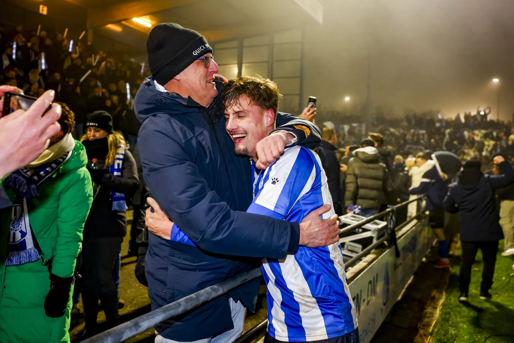 Euforie bij Quick Boys na nieuwe stunt: 'Hier praten we nog jaren over'