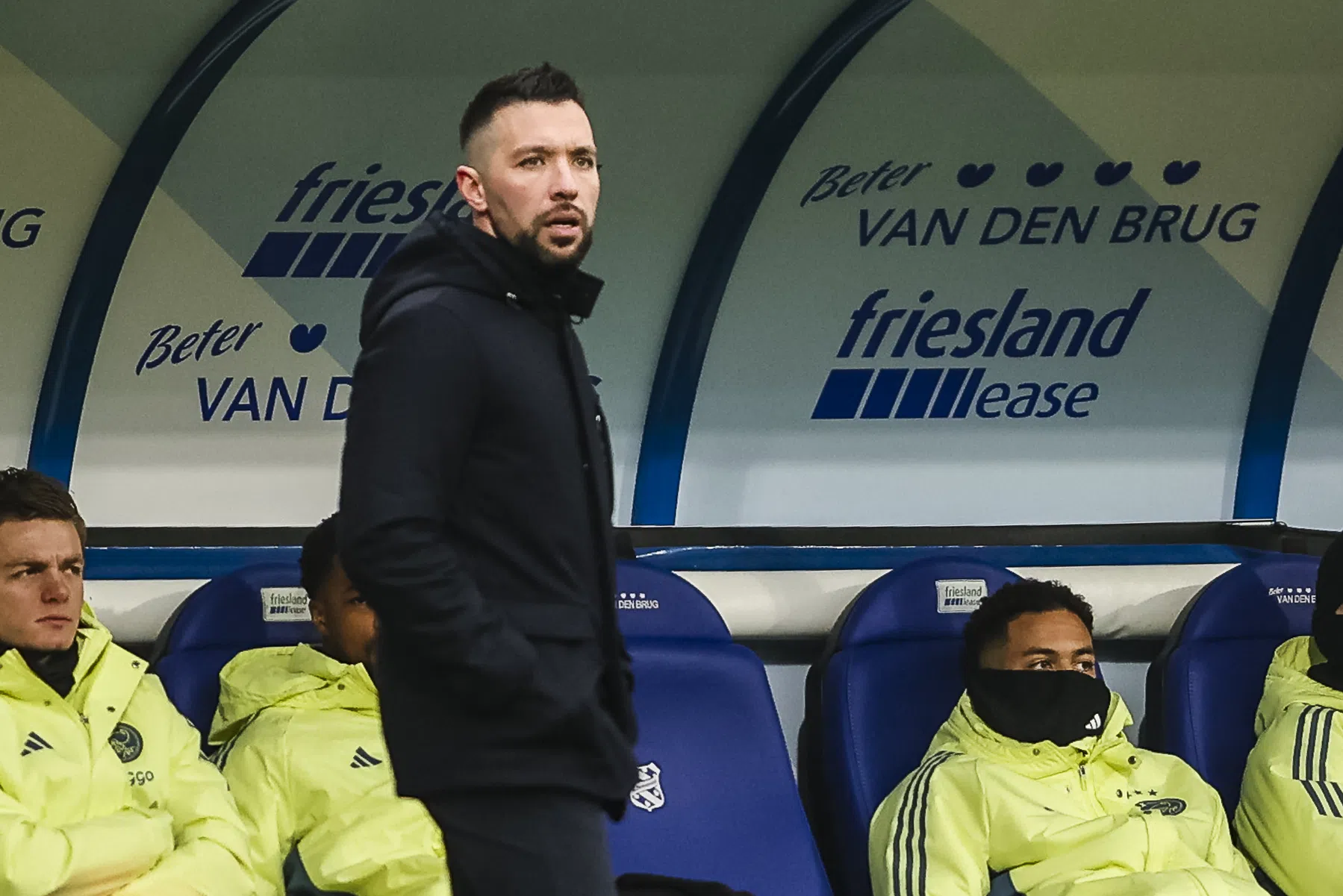 Zeer tevreden Farioli noemt optreden van Ajax 'briljant'