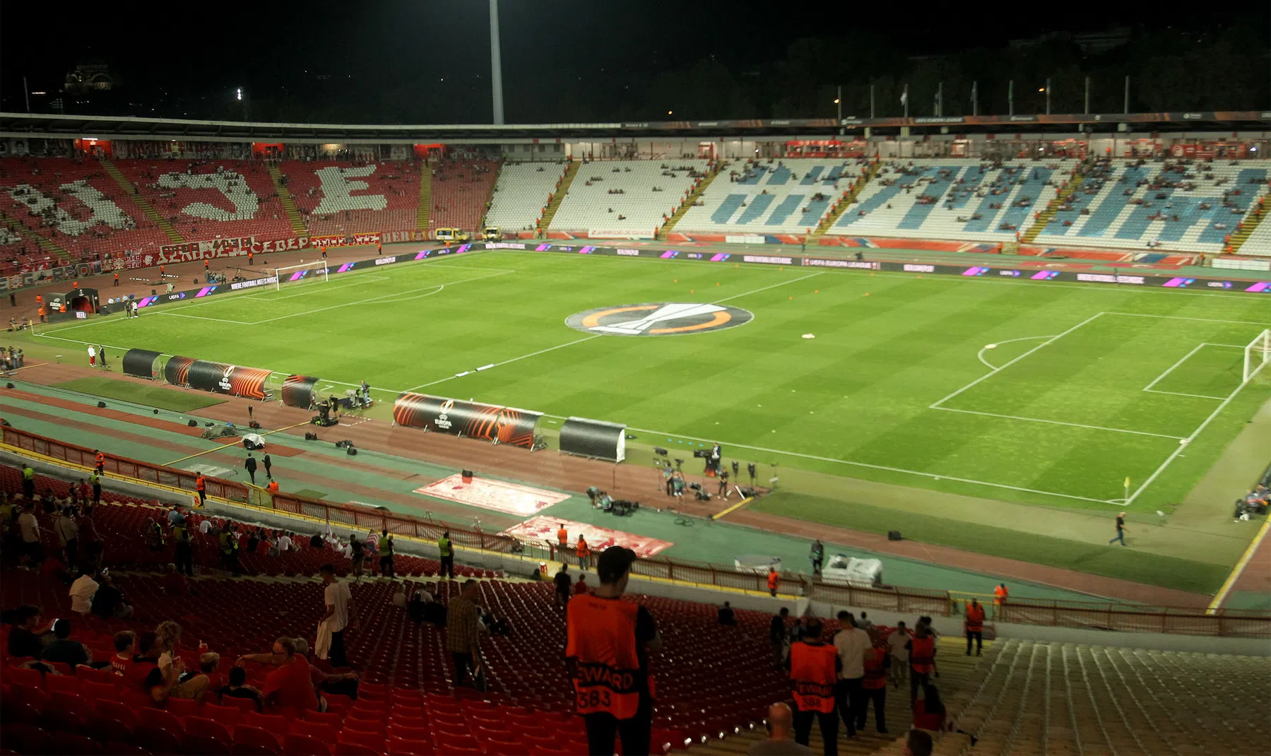Het Marakana van Servië: dit is het beruchte stadion van Rode Ster
