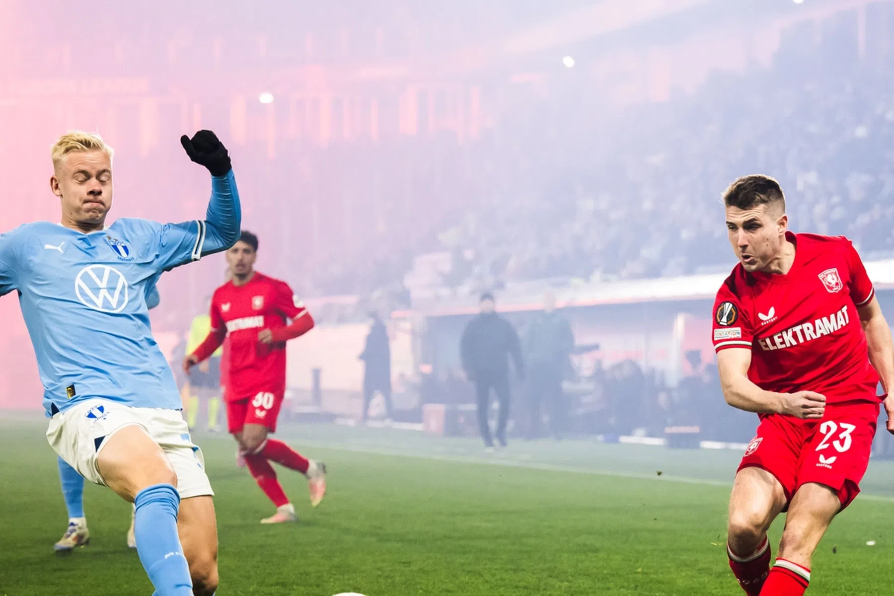 Spelers Malmö FF boos na overwinning Twente: 'Het is een grap'