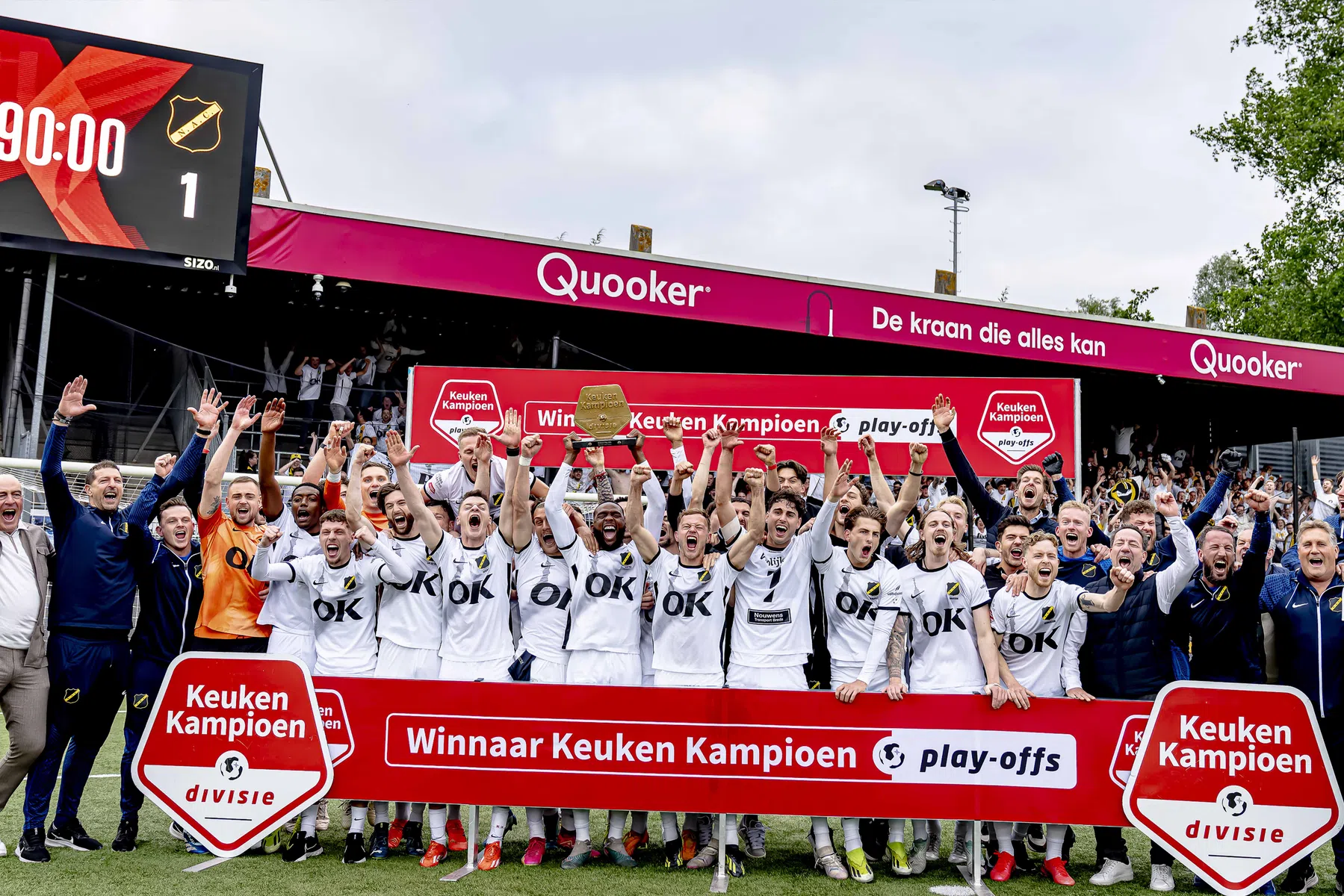 Play-offs promotie/degradatie worden ingekort