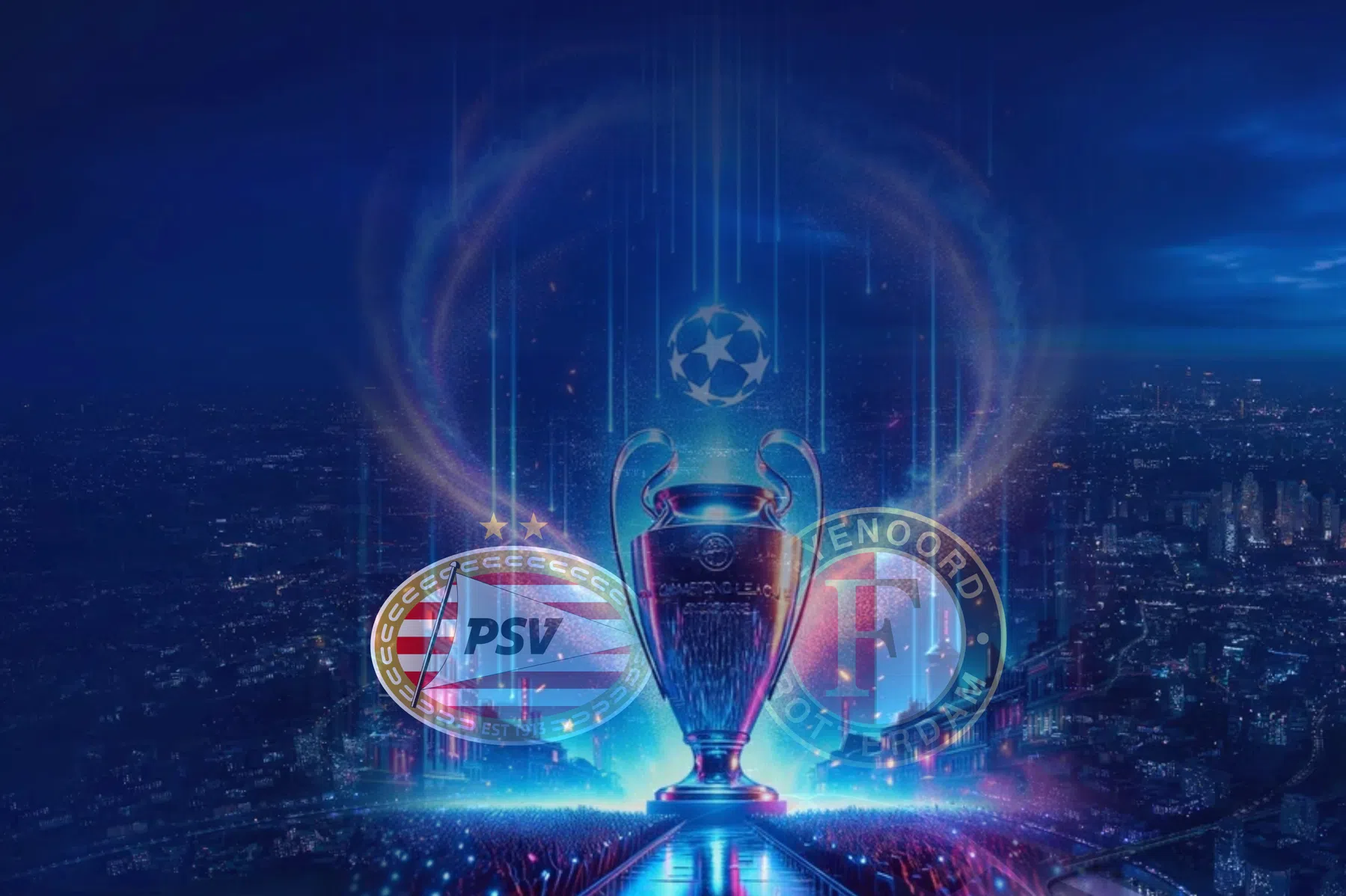 De kansen van Feyenoord en PSV in de Champions League