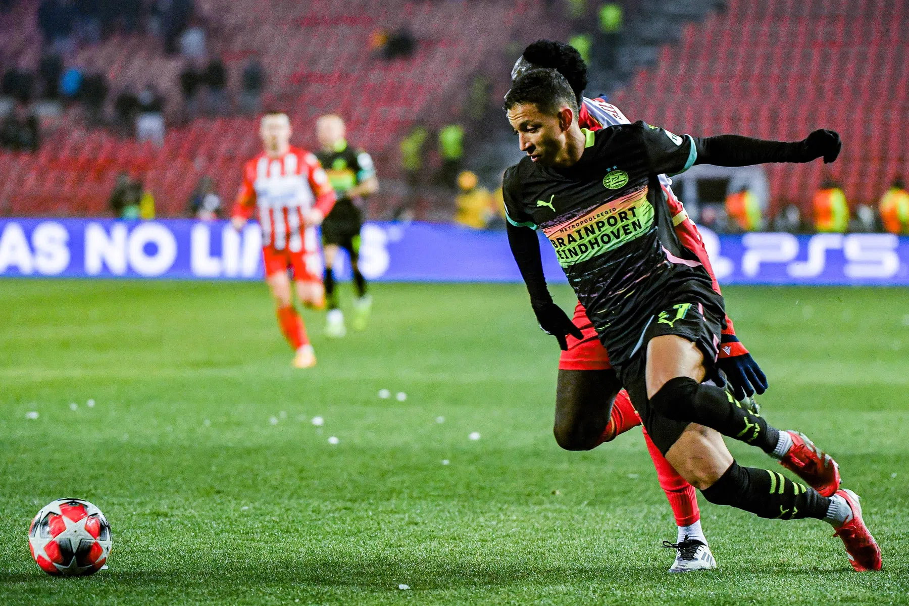 Dit is de kaartenlast van PSV in de Champions League