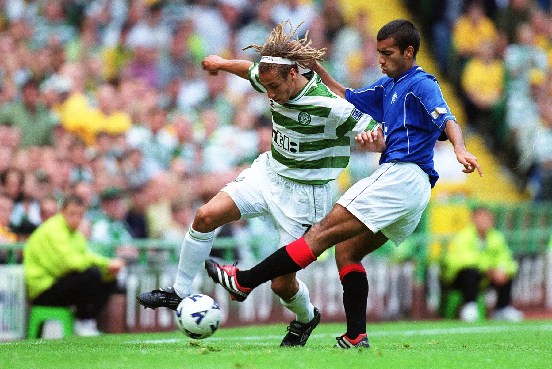 Toen Giovanni van Bronckhorst zijn maatje neermaaide in The Old Firm