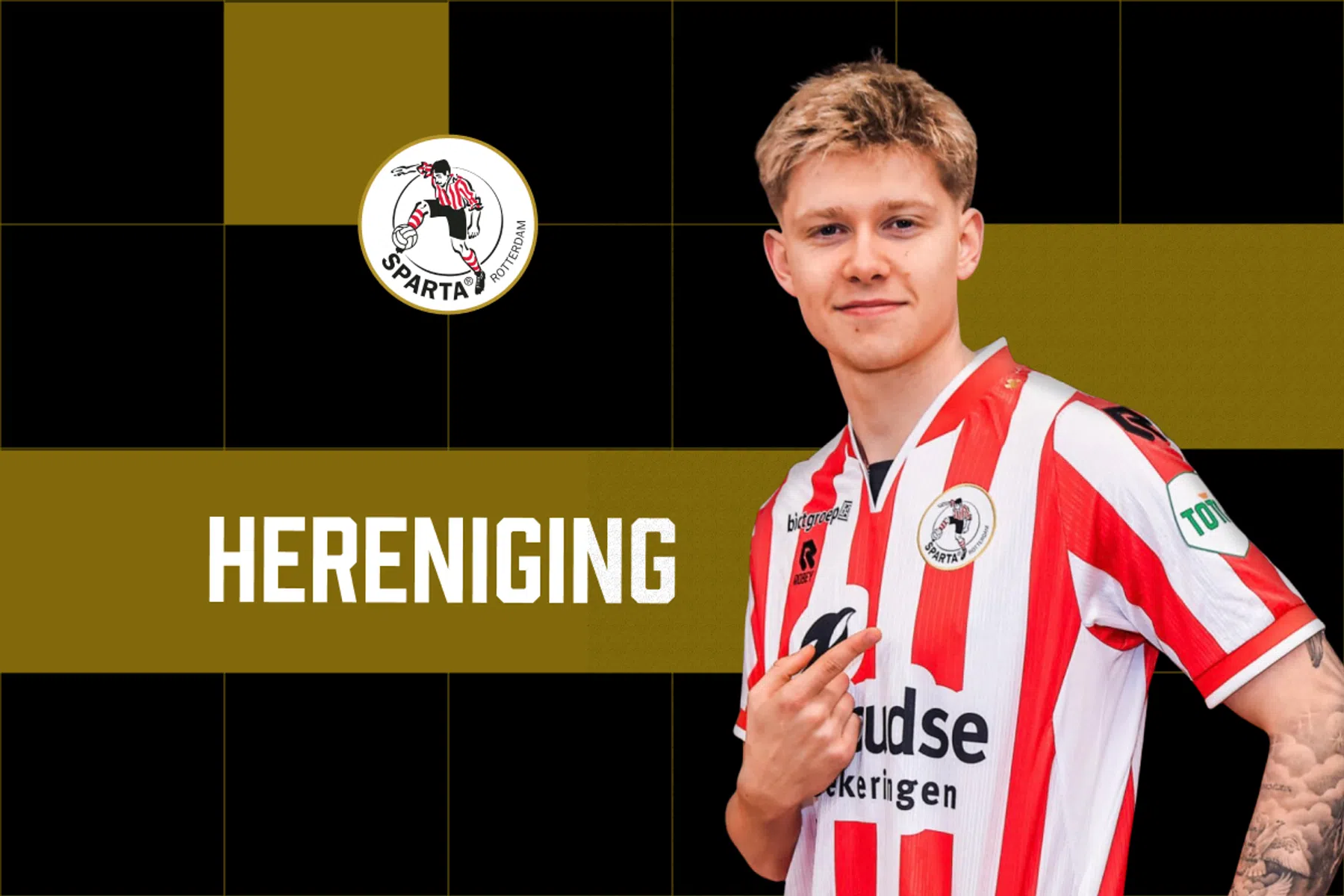 Bij Sparta herenigd met Maurice Steijn: nieuwe hoop voor Hlynsson