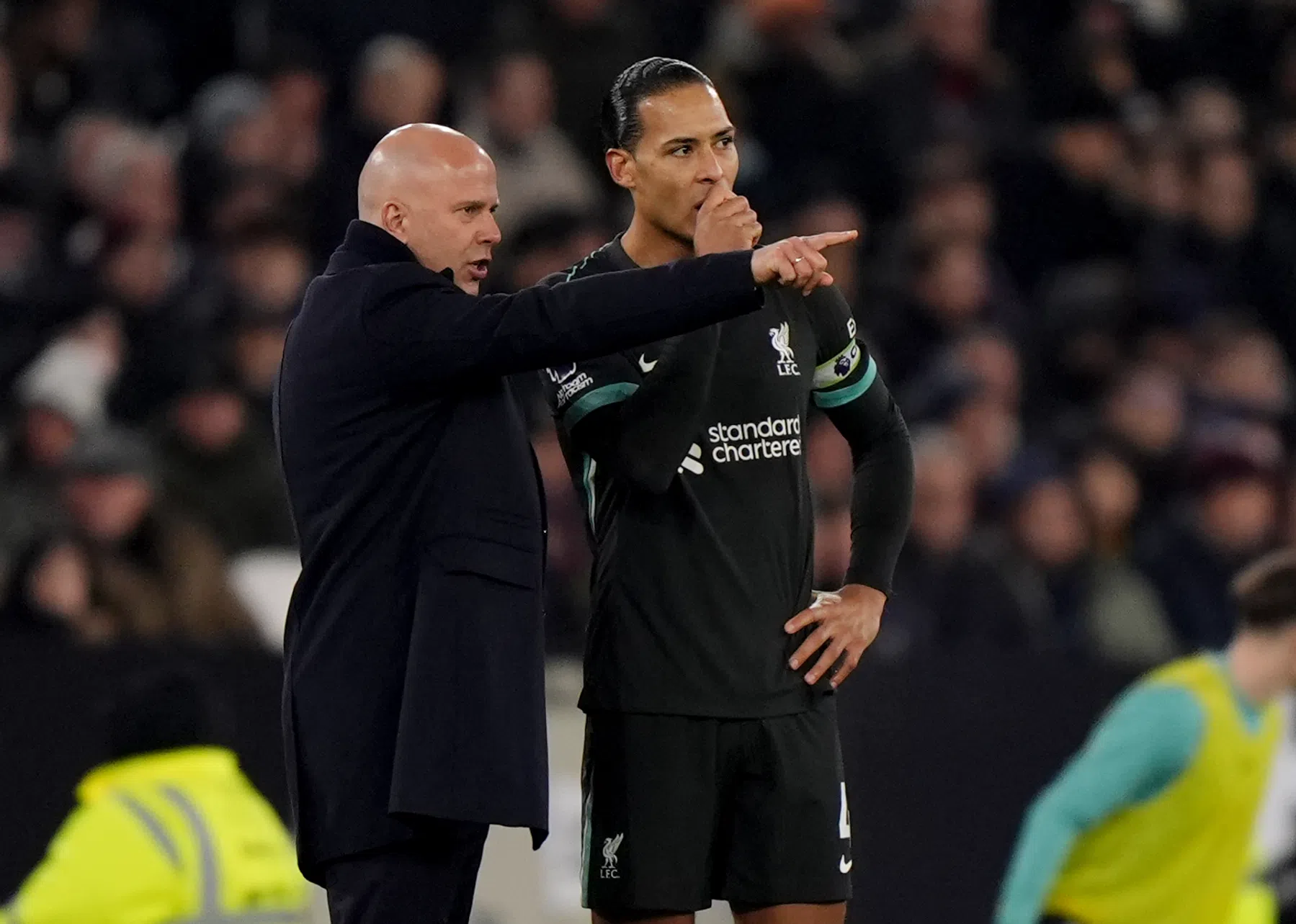 Ook Slot buigt voor Van Dijk: 'Hij was geweldig'