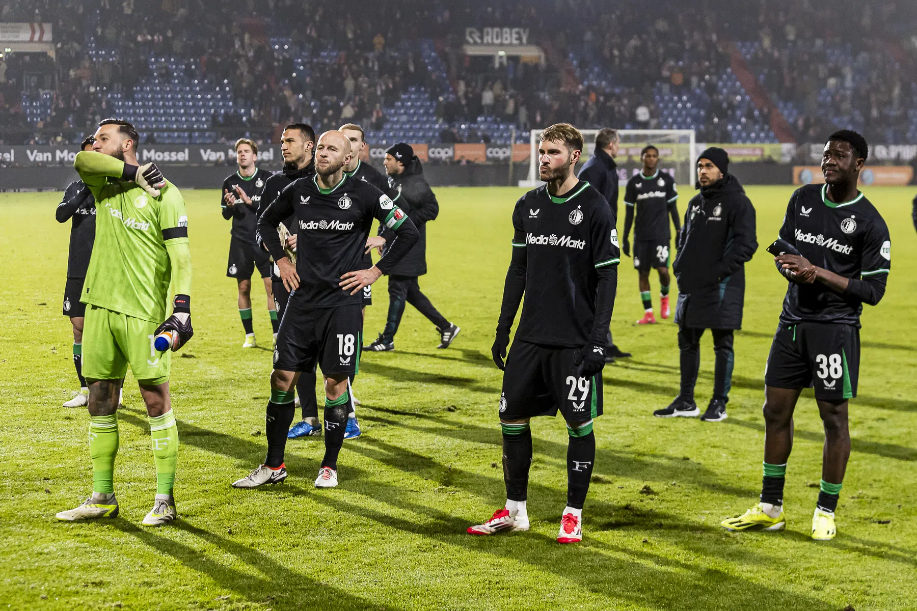 Dolend Feyenoord moet tegen Sparta oppassen voor vijfde uitglijder op rij