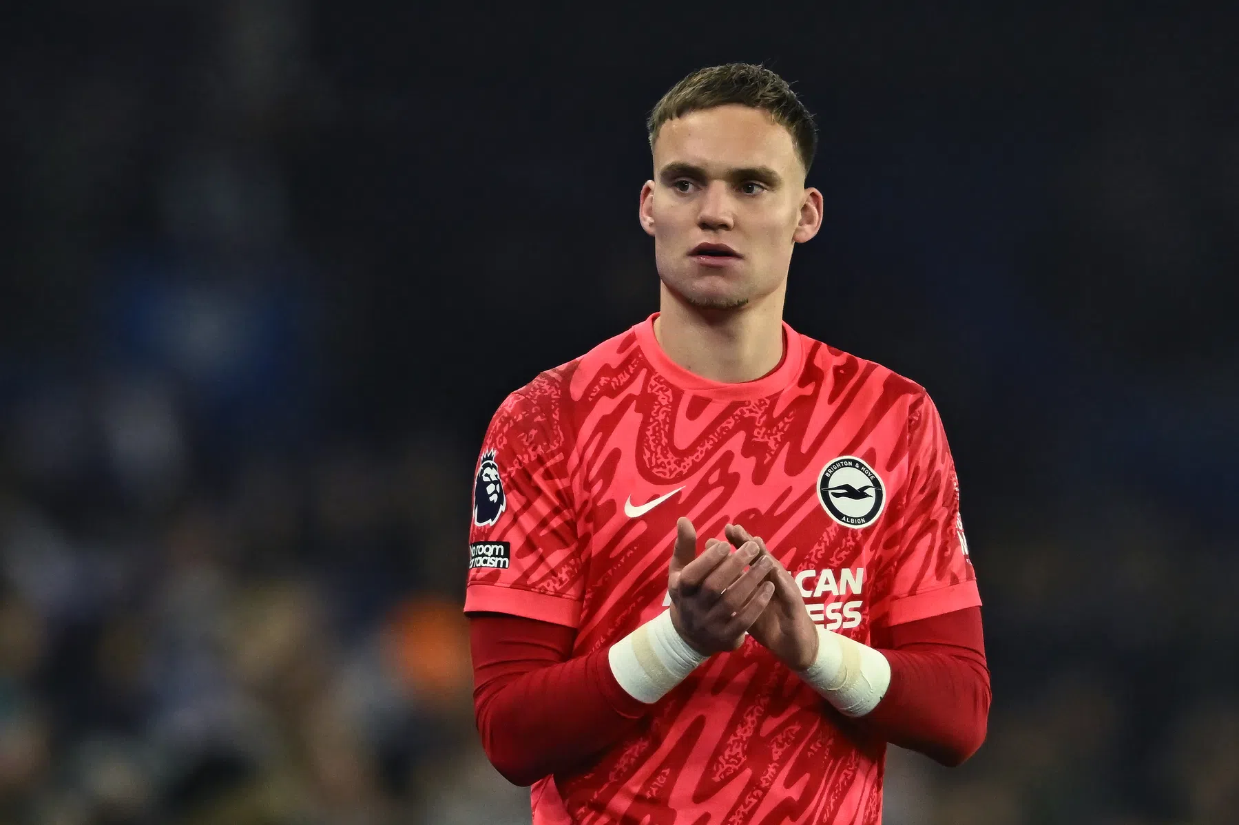 Verbruggen blundert en zet Brighton al vroeg op achterstand 