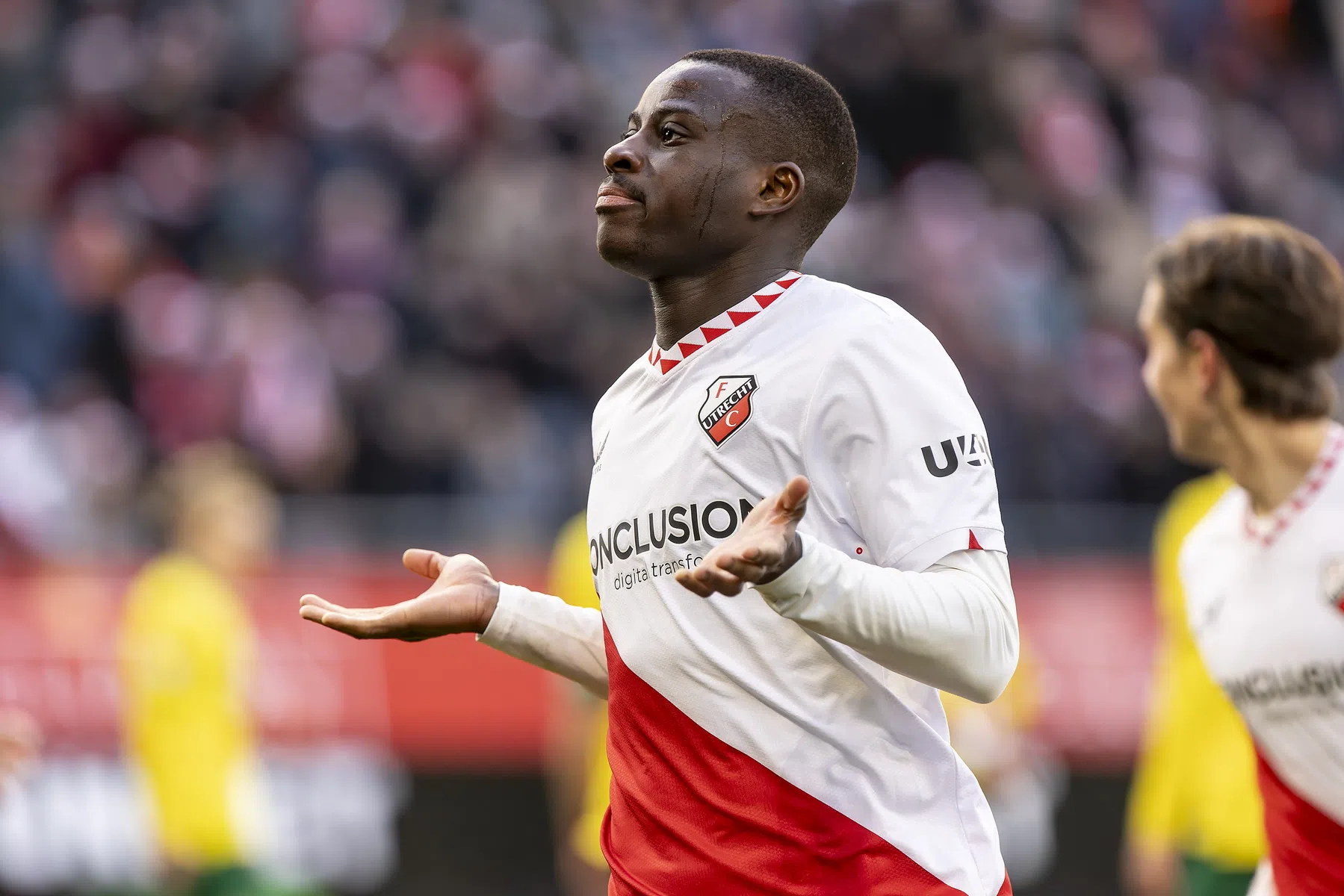 Volgende domper voor FC Utrecht: ook Cathline voorlopig uitgeschakeld