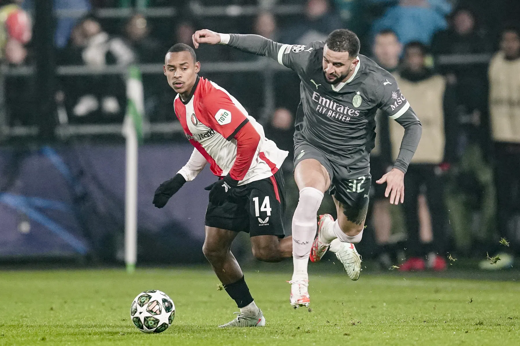 Heerlijke start Bosschaart: Feyenoord wint via Paixão eerste slag van Milan