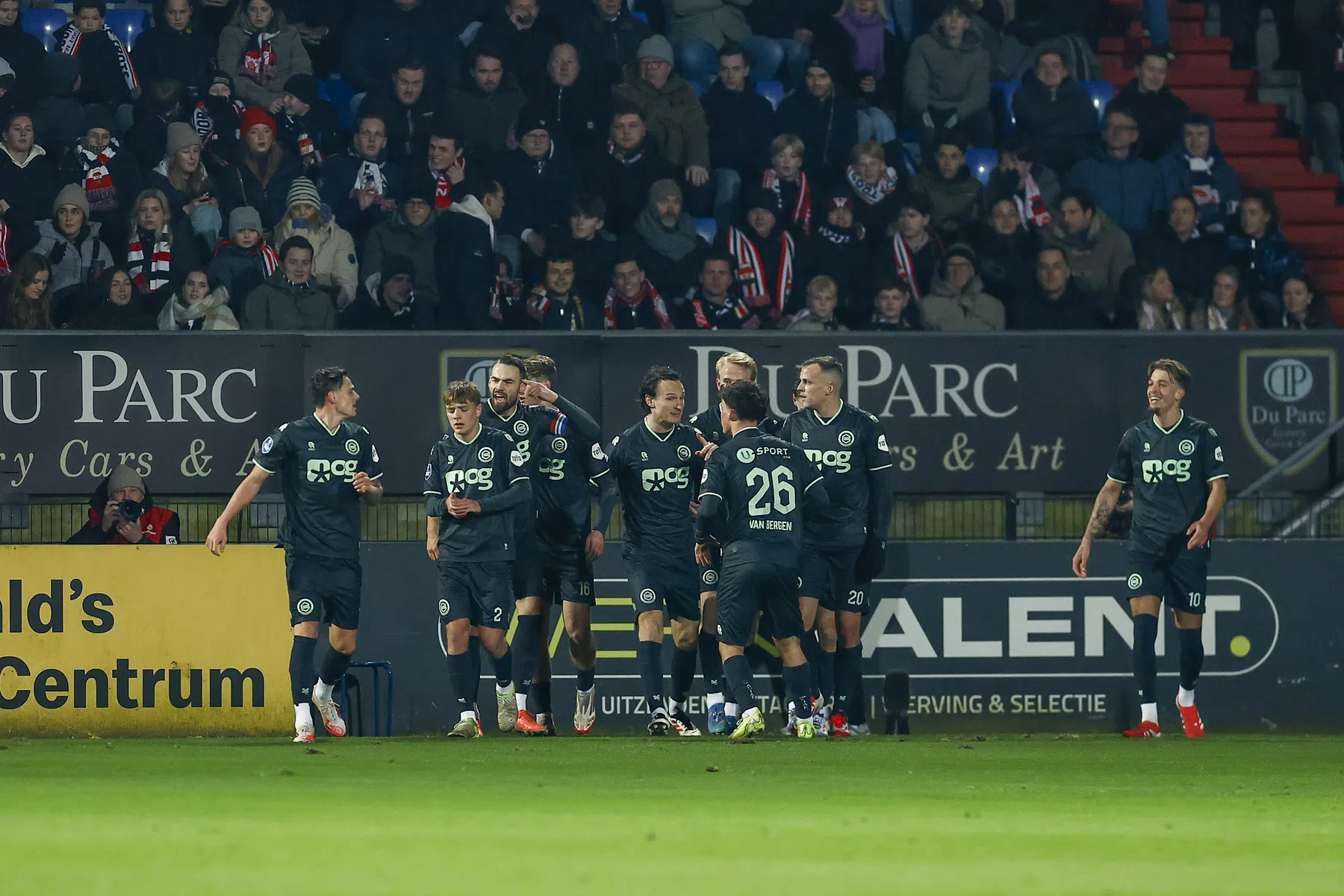 Reuzensprong FC Groningen op de ranglijst door simpele zege op Willem II