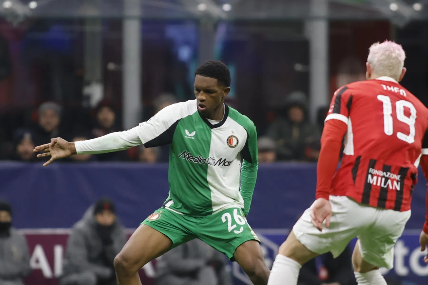 Waarom Read rood kreeg na afloop van AC Milan - Feyenoord