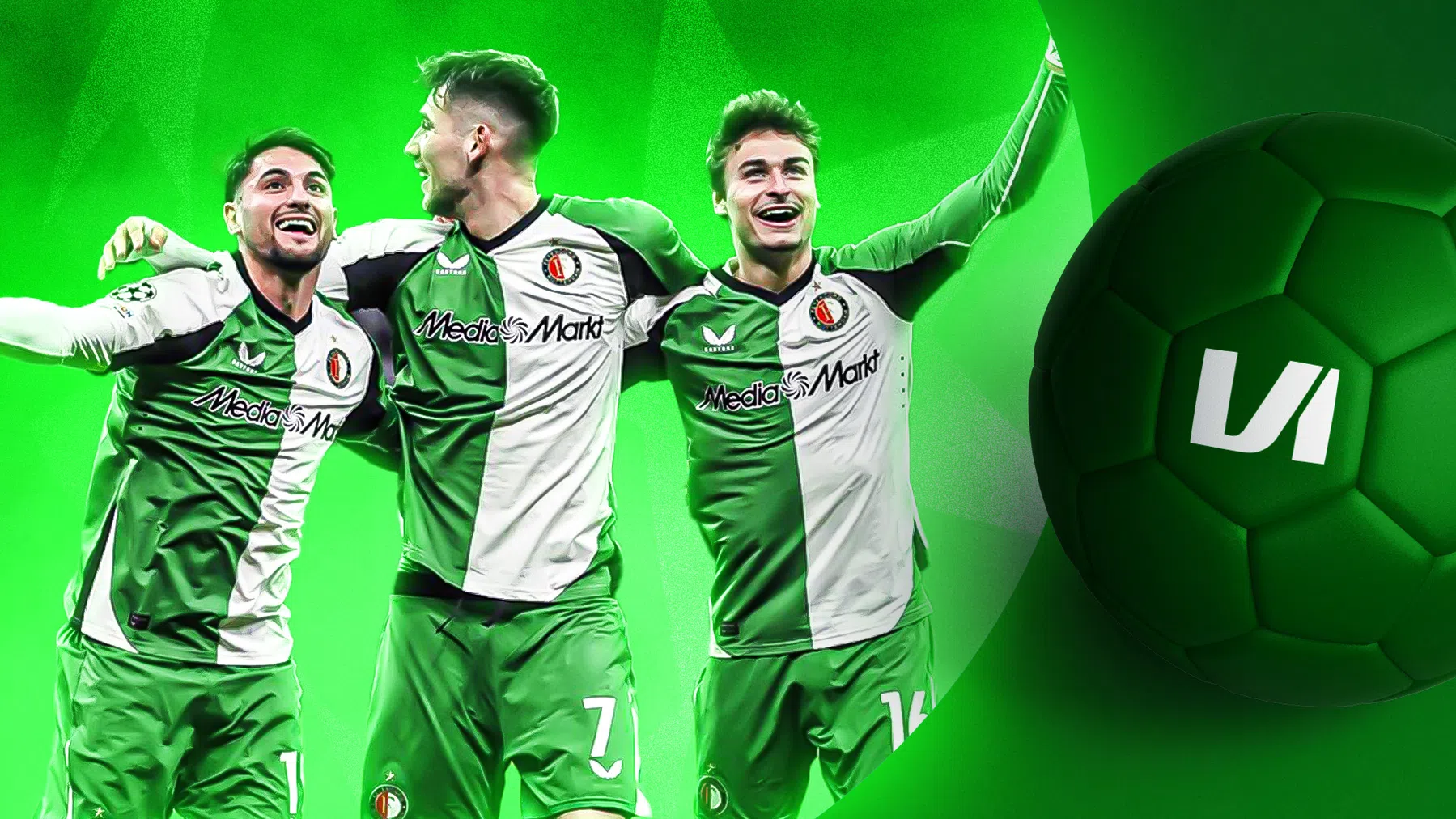 Rondje Europa: Feyenoord niet te stoppen in de Champions League