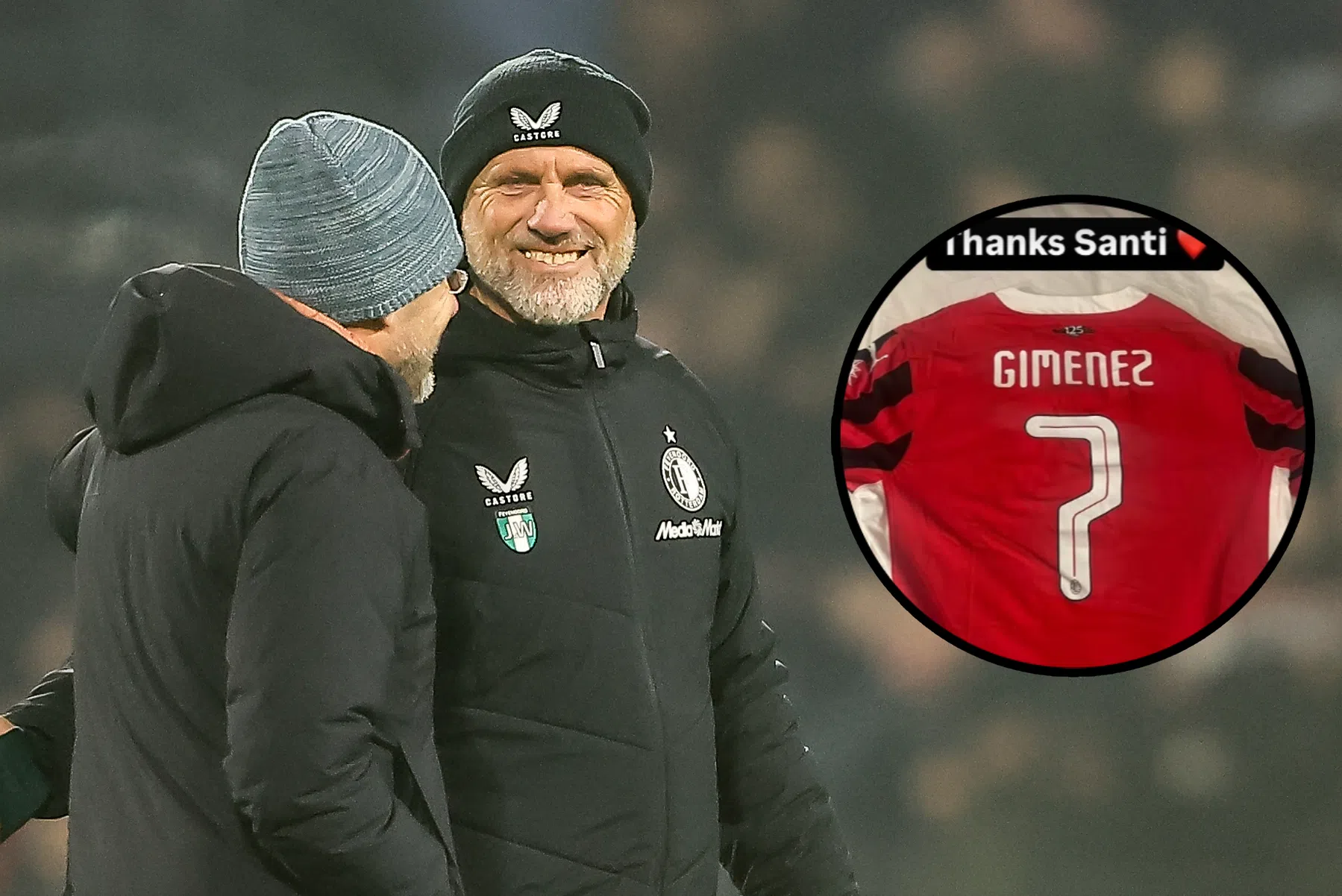 De Wolf prijst 'topmens' Gimenez na bijzonder gebaar in Feyenoord-kleedkamer