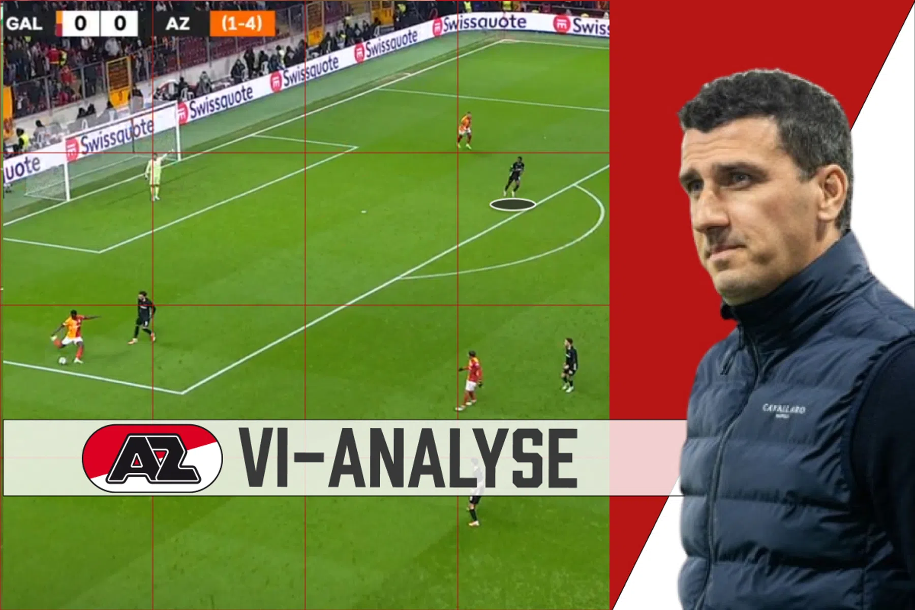 AZ imponeert met opportunisme en druk zetten tegen Galatasaray