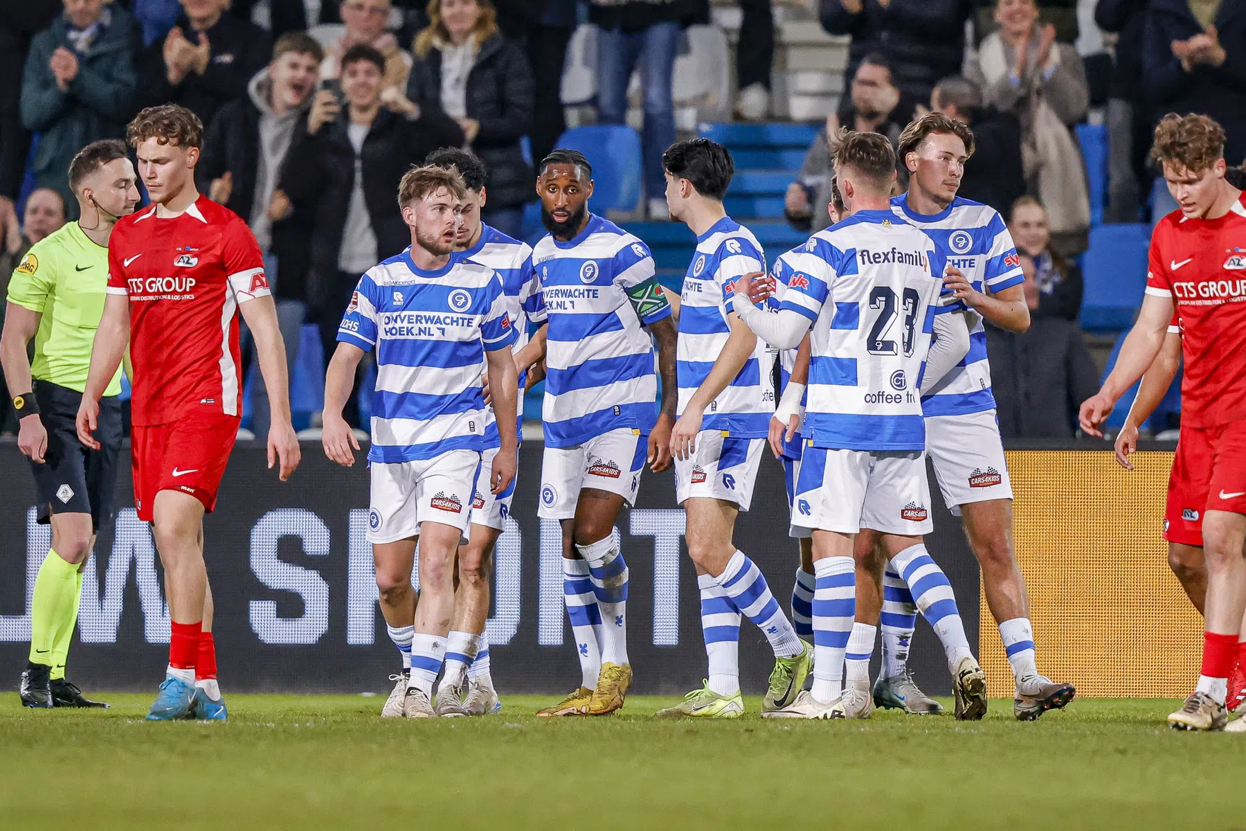De Graafschap en Jong AZ zetten bijzonder Nederlands record neer