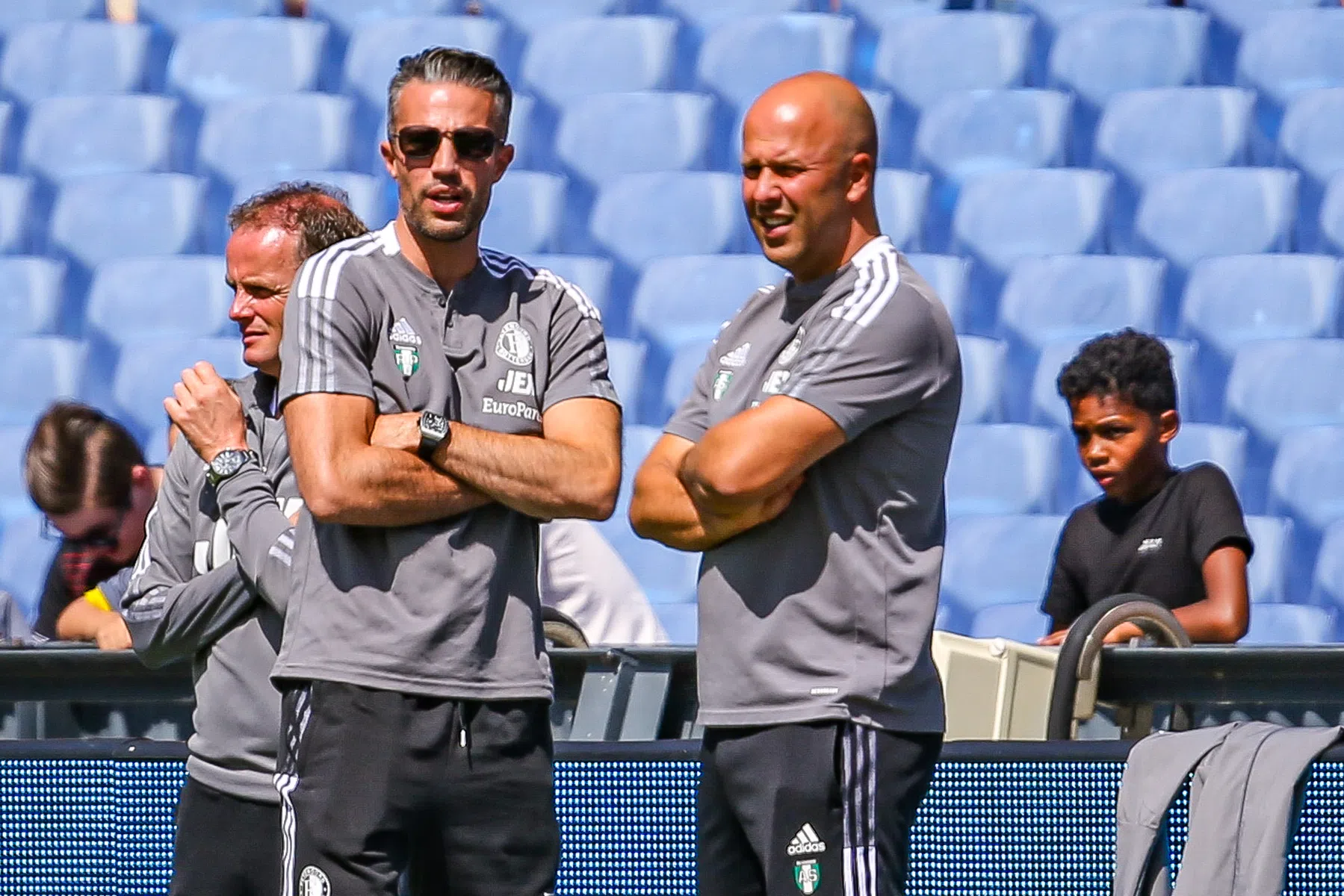 Slot vindt dat Feyenoord slim heeft gehandeld met Van Persie: 'Zie je niet vaak'