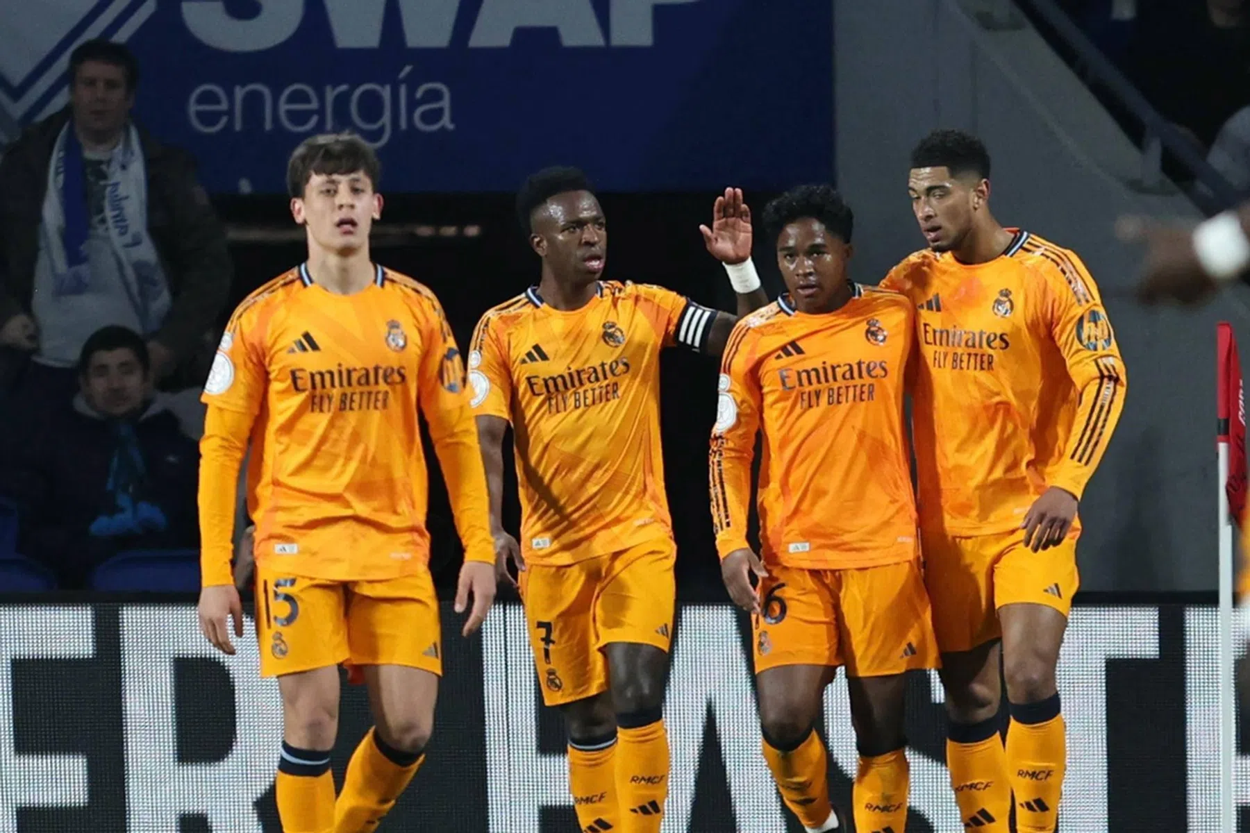 Endrick zet Real Madrid met één been in finale Copa del Rey