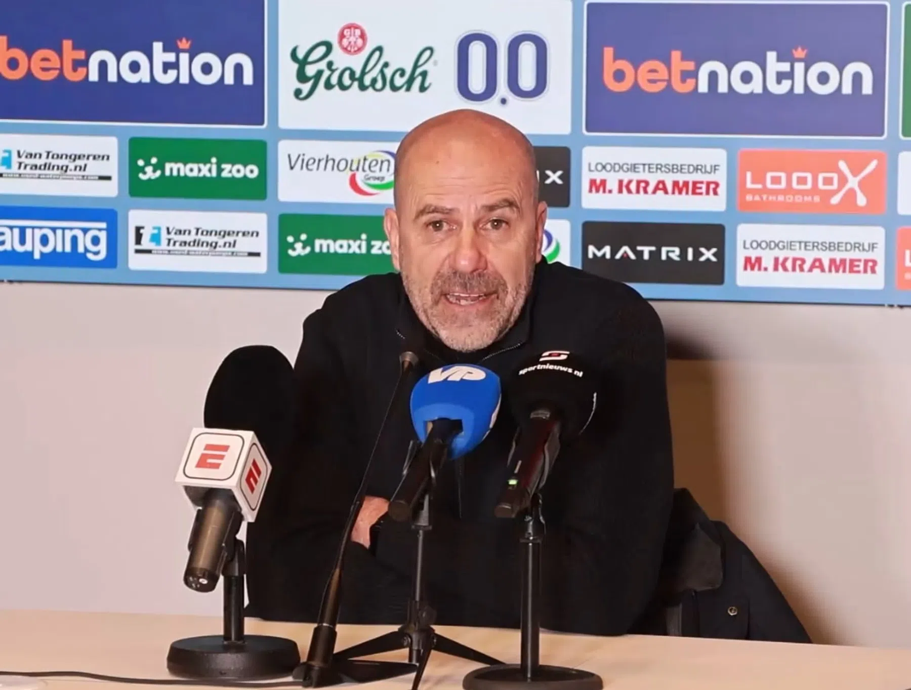 Bosz wil niet defensiever gaan spelen met PSV: '75 minuten heel goed gedaan'